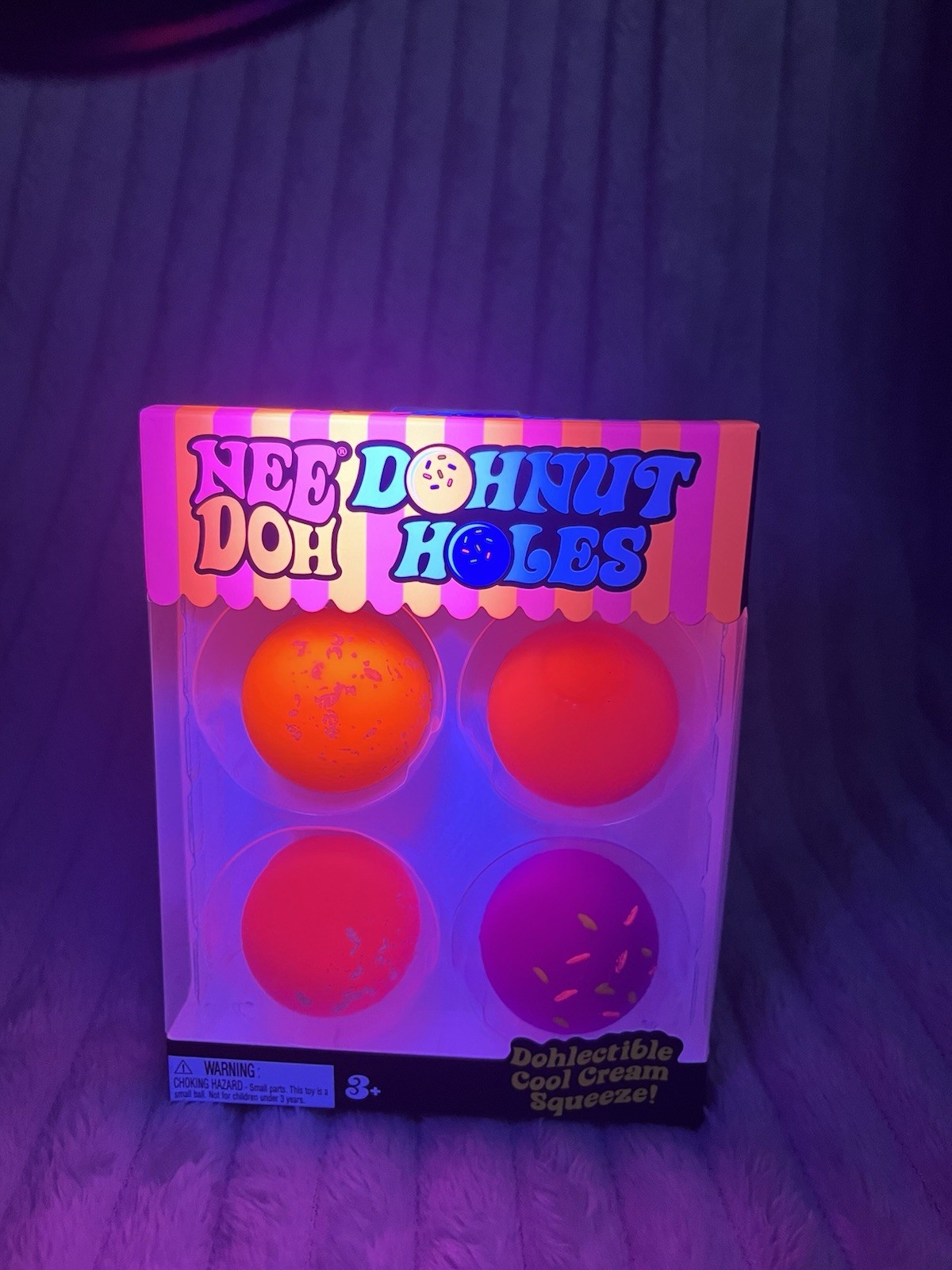 Authentic Needoh Lot Nice-sicle, Dohnut holes, Ice Baby, Twirl Cube & Glob NIB