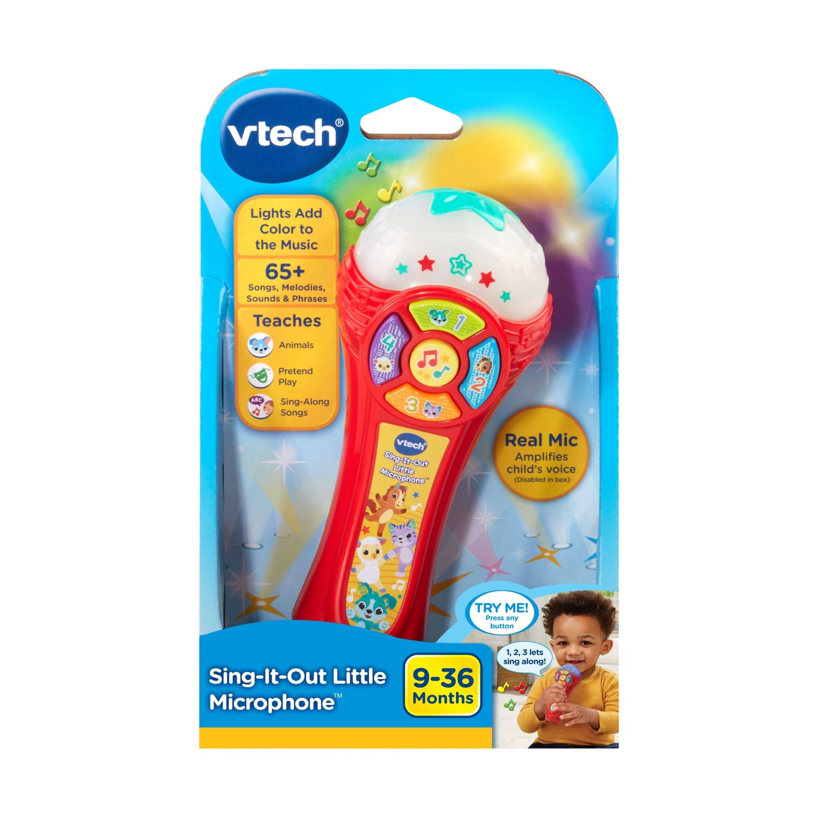 VTech® Sing-It-Out Little Microphone, English Version