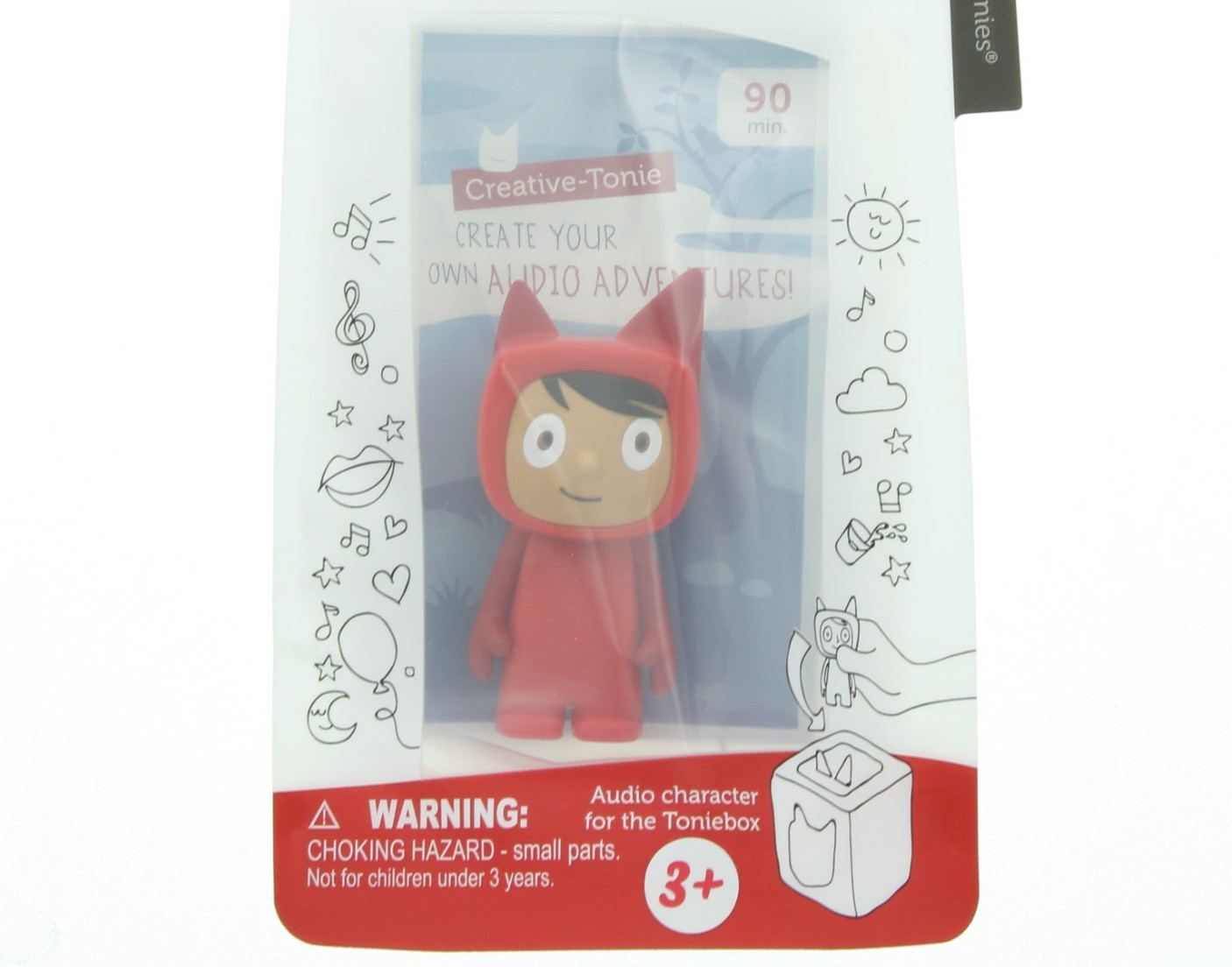 Tonies Creative Audio Play Figurine, Customizable, 90 Minutes of Recording