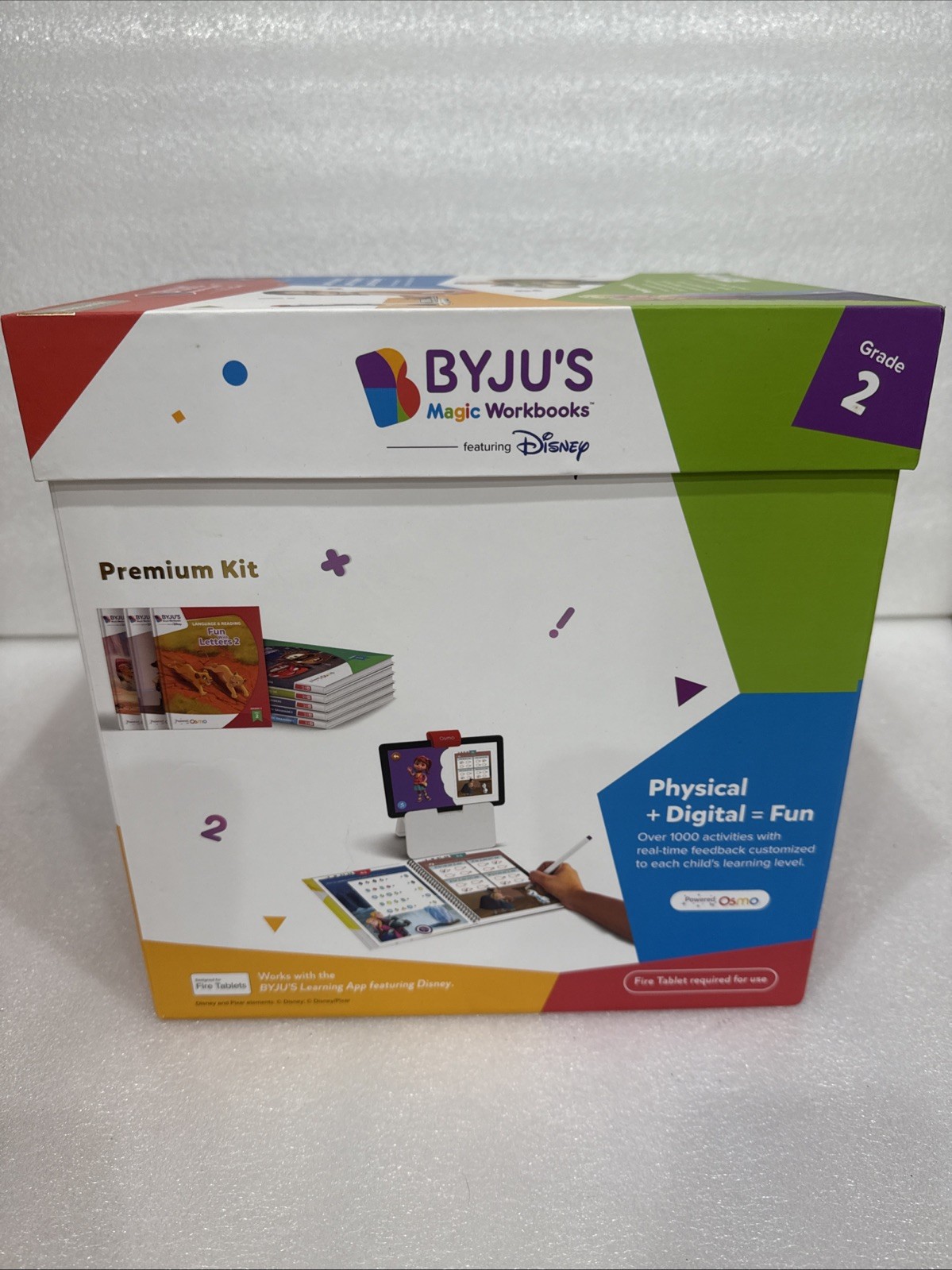 BYJU’S Learning Kit Disney 2nd Grade Premium Edition Ages 6-8 NEW