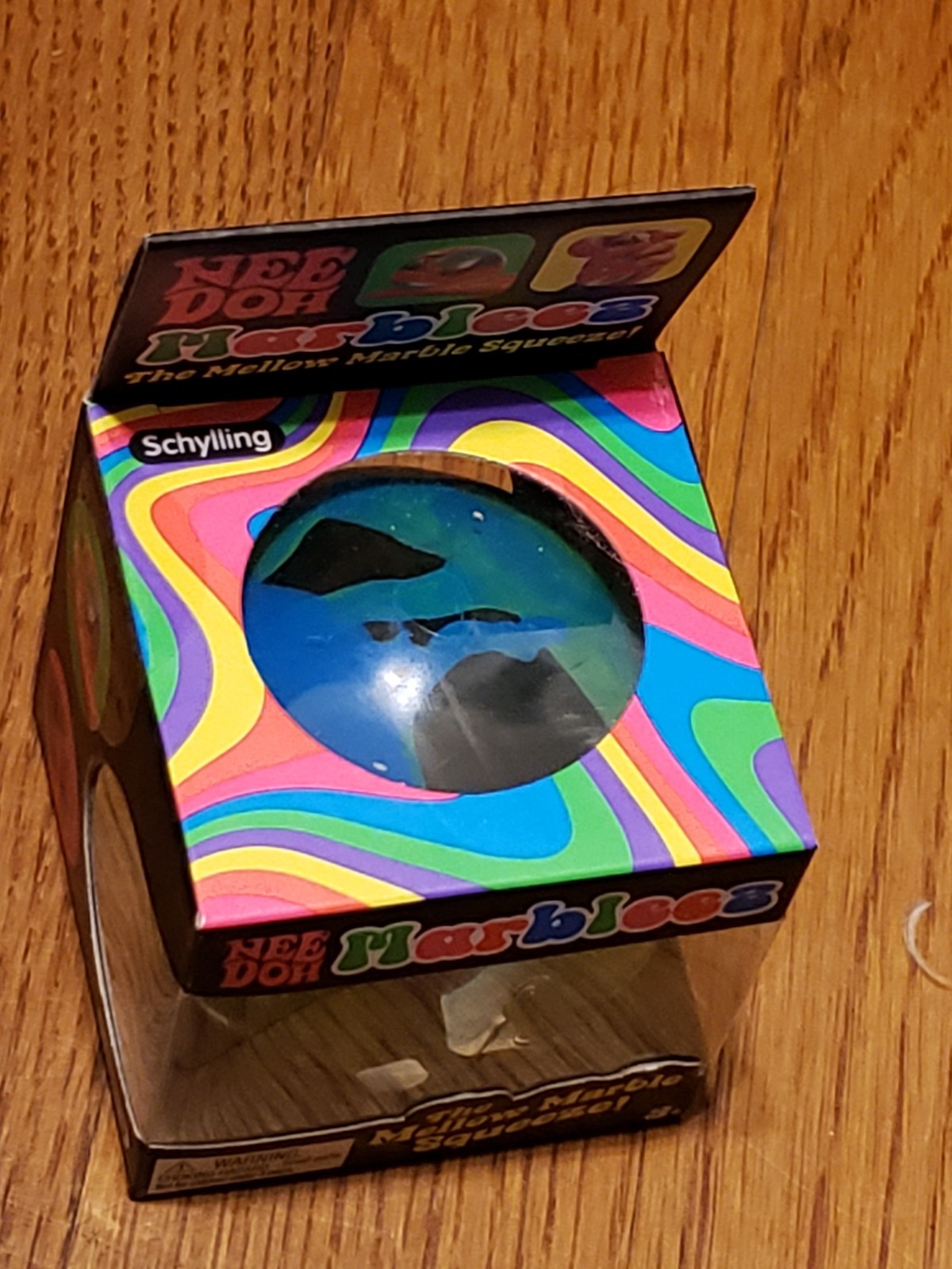 RARE NeeDoh Marbleez Blue/ Green- Brand New- 100% AUTHENTIC Nee Doh