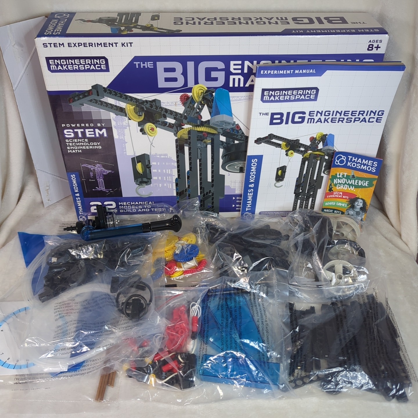 The Big Engineering Makerspace STEM Experiment Kit Thames & Kosmos Open Box