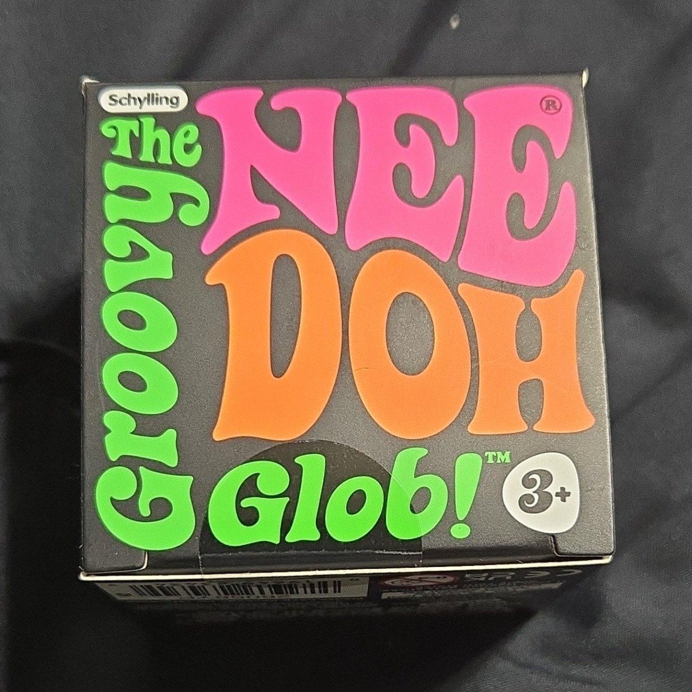 Schylling Groovy Nee-Doh Glob Purple Squeeze Toy Age 3+ MPN 26058YP