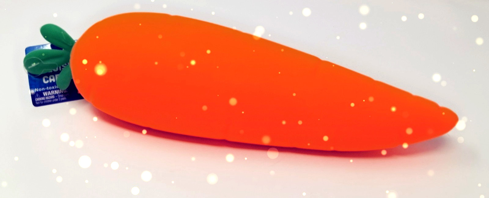 ToyMendous Jumbo Squishy Carrot Squeezy Sensory Fidget Toy Viral Easter New