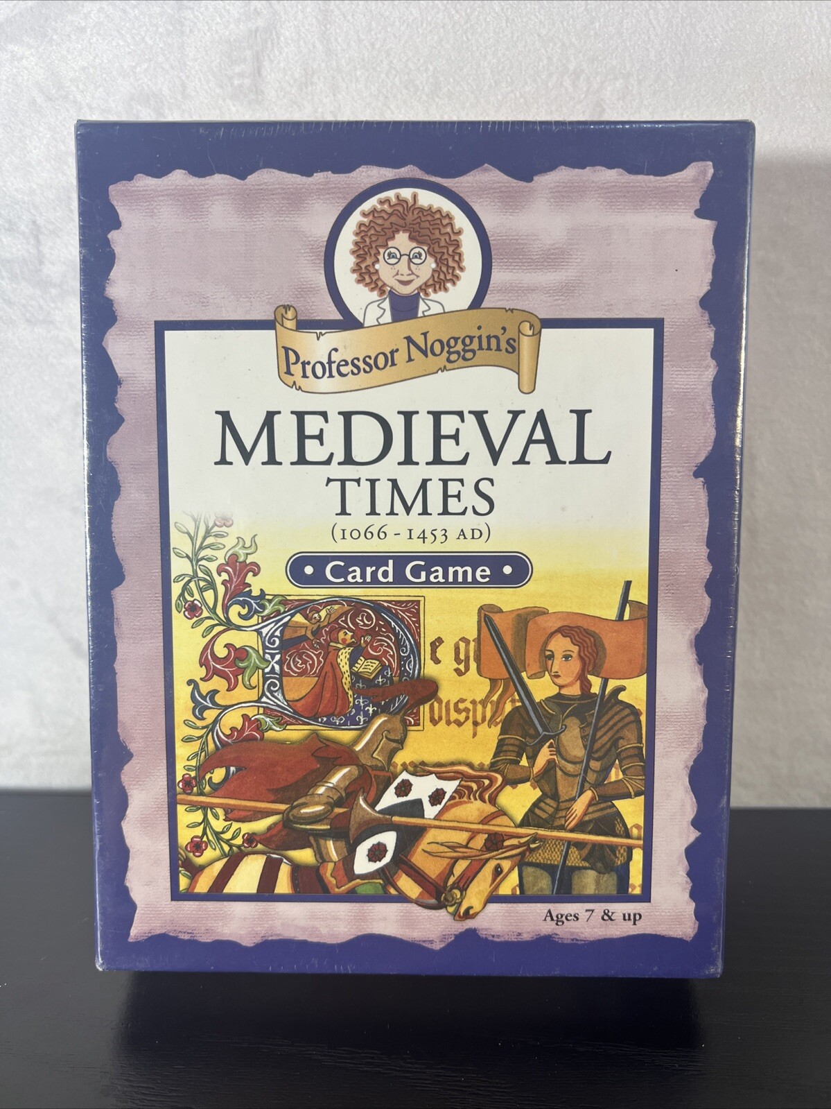 Professor Noggin’s Medieval Times (1066-1453 AD) Educational Card Game