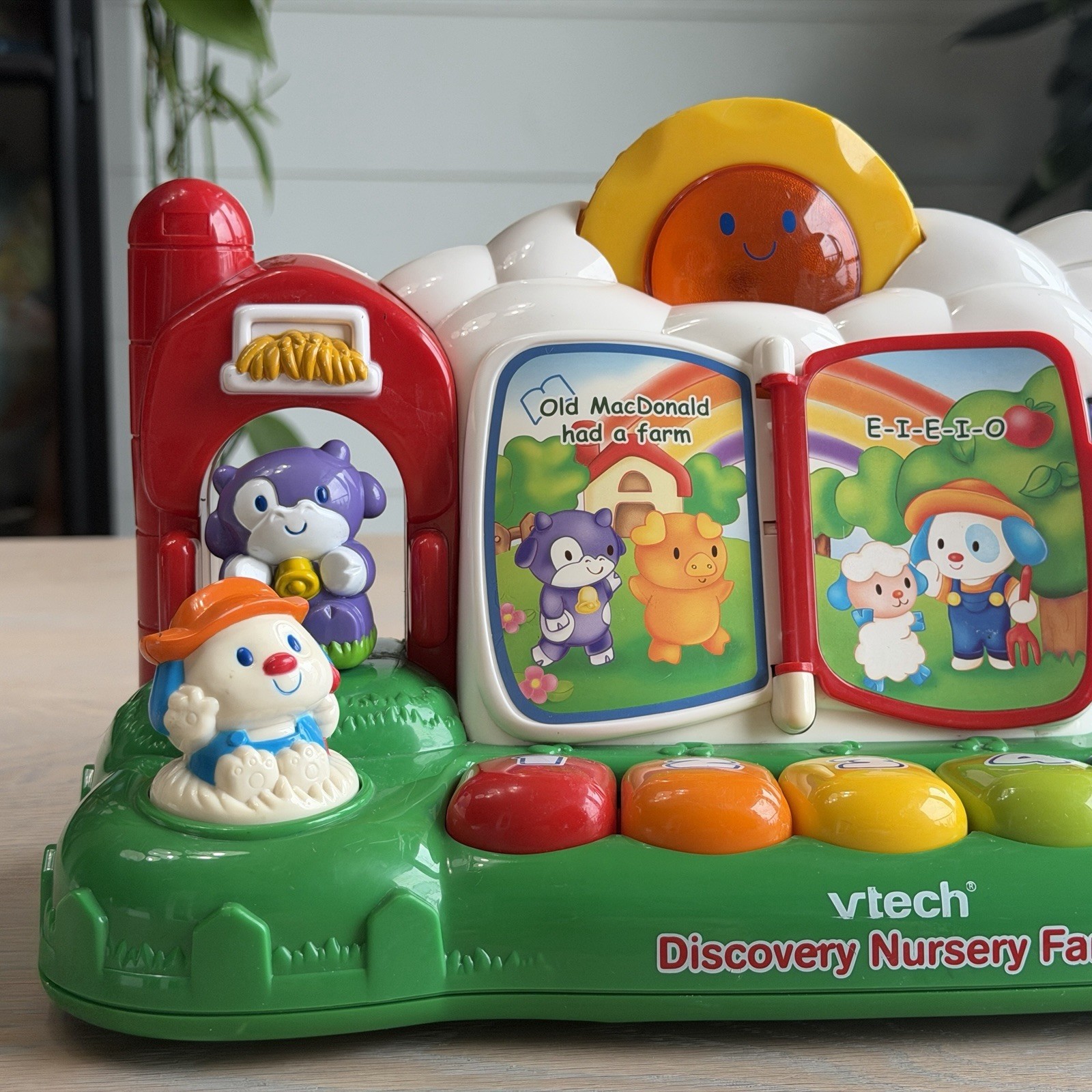 Vtech Discovery Nursery Farm Learning Interactive Toy Old Macdonald Tested Works
