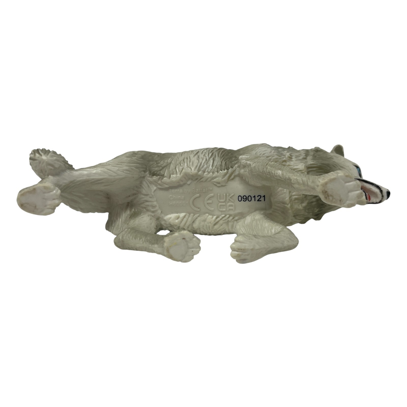 Bullyland Gray Wolf Figure 09012 Realistic Wildlife Animal Toy