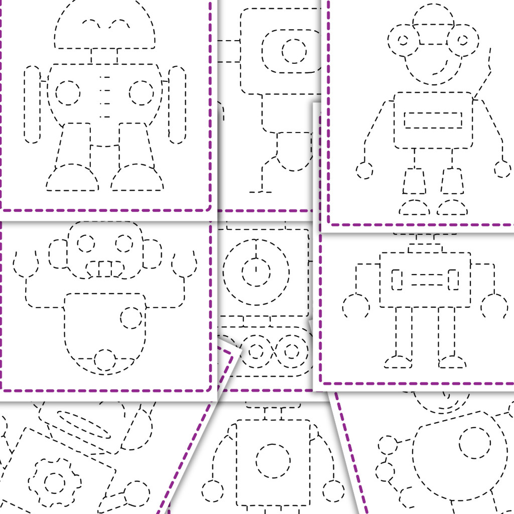 Tracing & Pencil Control Printable Activity Book Bundle for Kids Ages 3-7