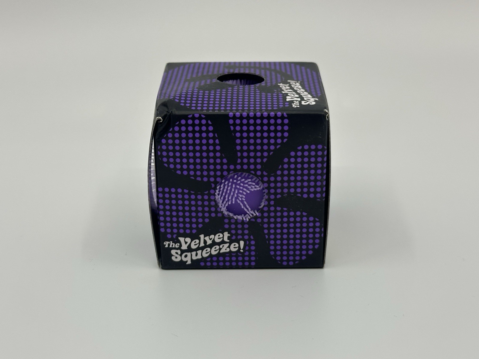 Purple Needoh FUZZ BALL Flower Power Nee Doh Squishy NEE-DOH Fuzzball AUTHENTIC