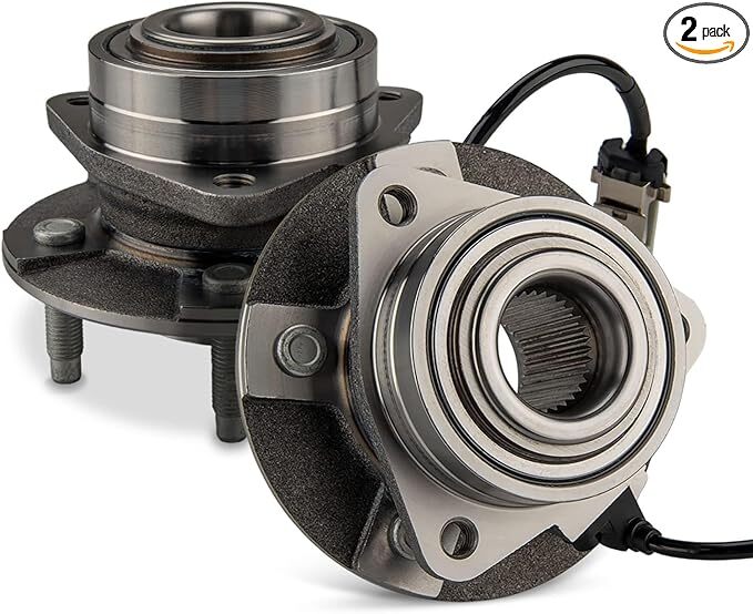 KAX 513189 Pair Front Wheel Bearing Hub Assemblies Compatible with 2002-2007
