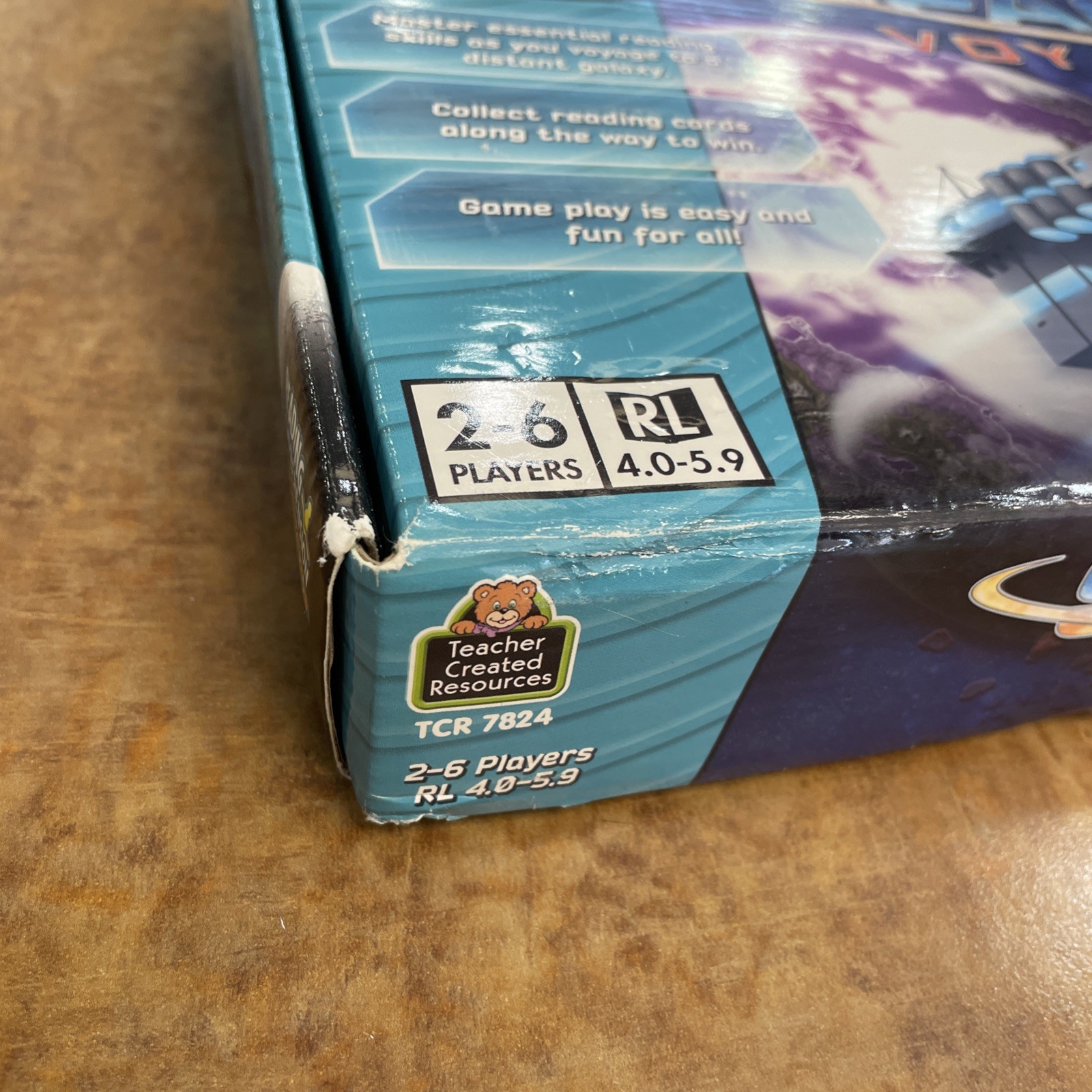 TCR~7824 Space Voyage Grades 4-5 Reading Comprehension Game Series