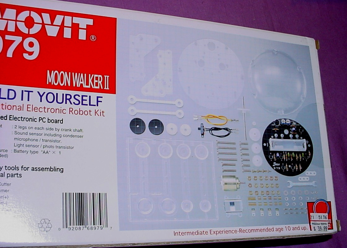 Movit ROBOTICS Moon Walker II Educational Electronic Kit OWI MV979 Japan 10+ yrs