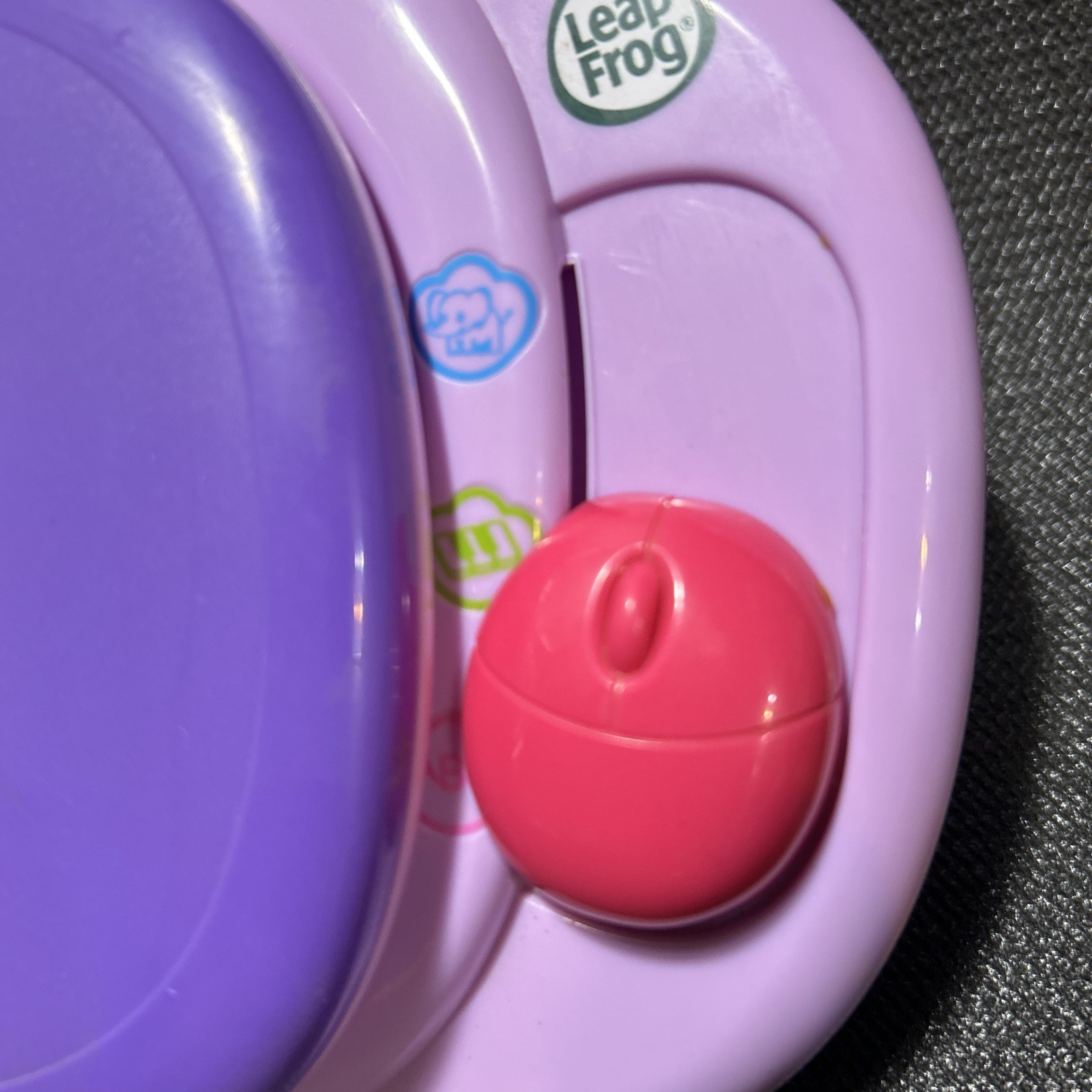 Leap Frog My Own Leaptop Laptop 2010 Purple Pink w/Cord. Tested Works Great