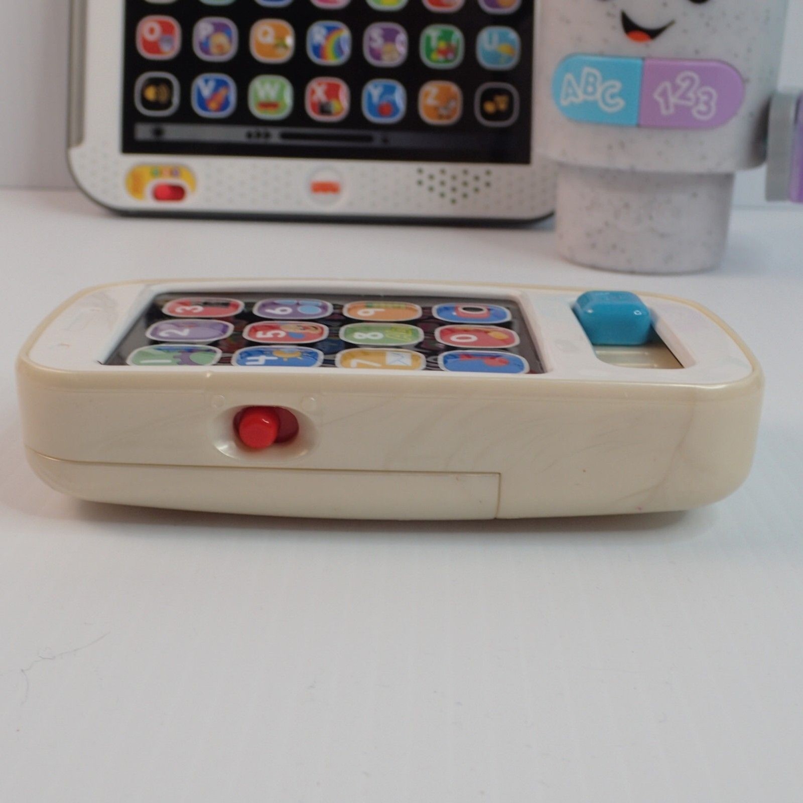 Fisher Price Laugh & Learn Tablet & Phone Plus Wake Up & Learn Mug Lot of 3