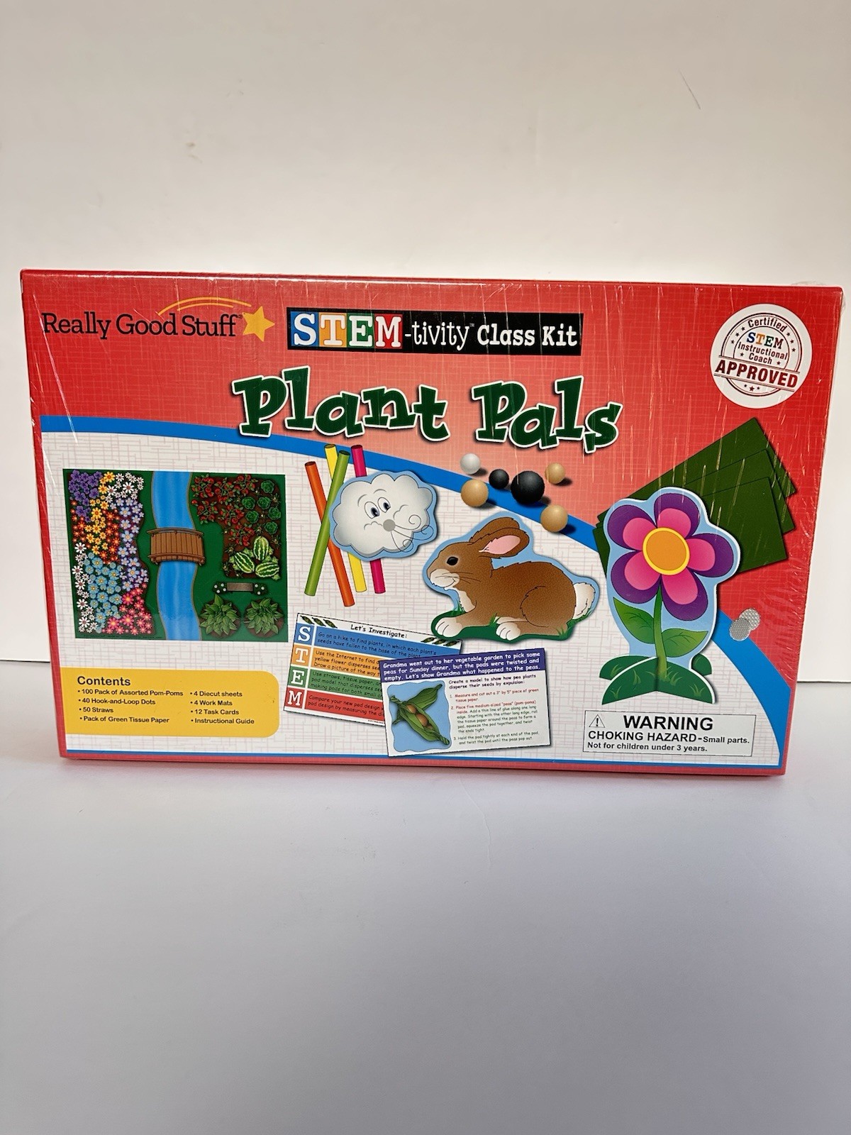 NEW! Really Good Stuff STEM-tivity Class Kit PLANT PALS Homeschool Learning