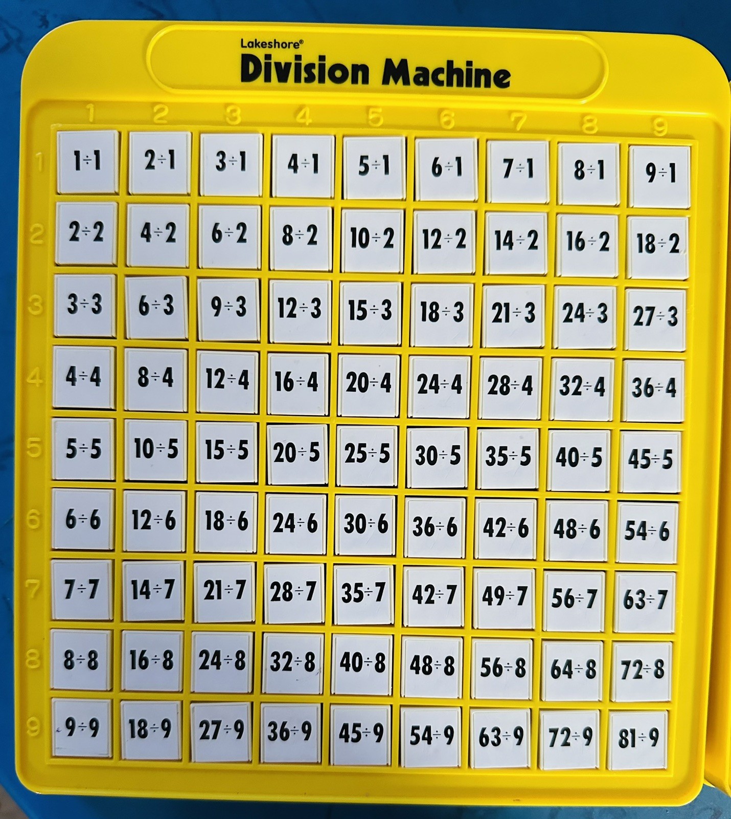 Lakeshore Math Machines Addition Subtraction & Division Set Of 3