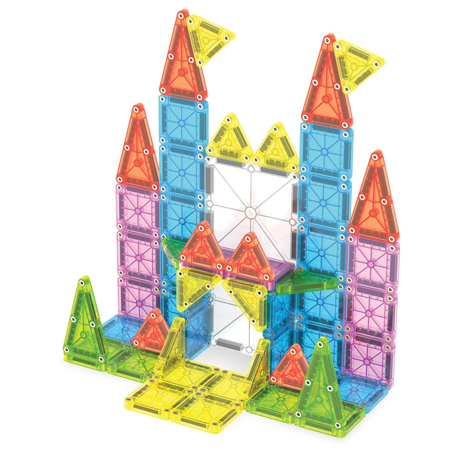 MAGNA-TILES microMAGS Travel Set Deluxe Small, Red, Blue, Yellow, Green, Etc.