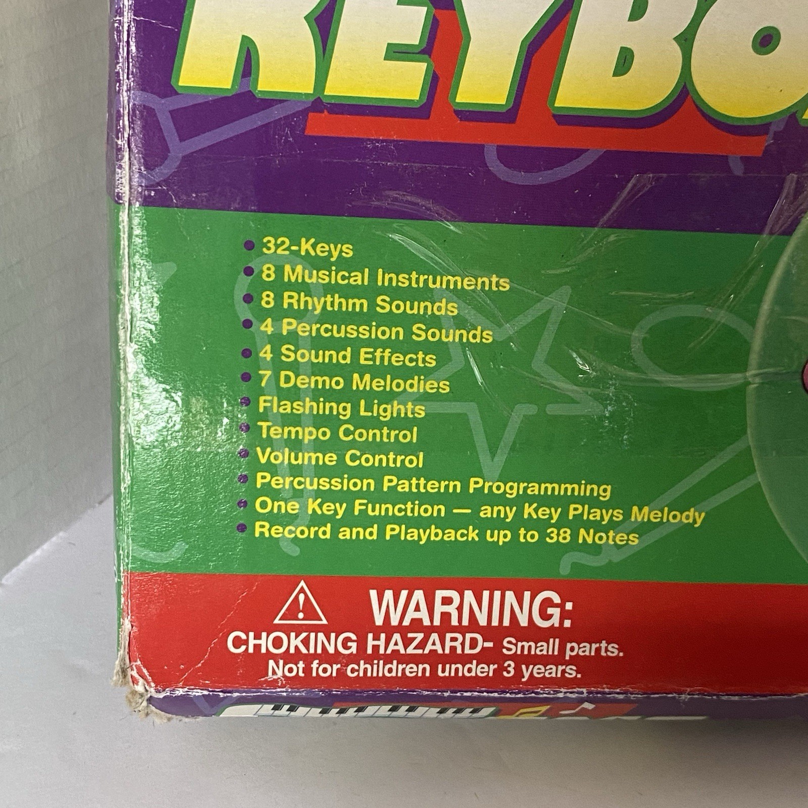Vintage Radio Shack Electronic Keyboard Tandy 90s Nostalgia Box Manual 1998 Rare