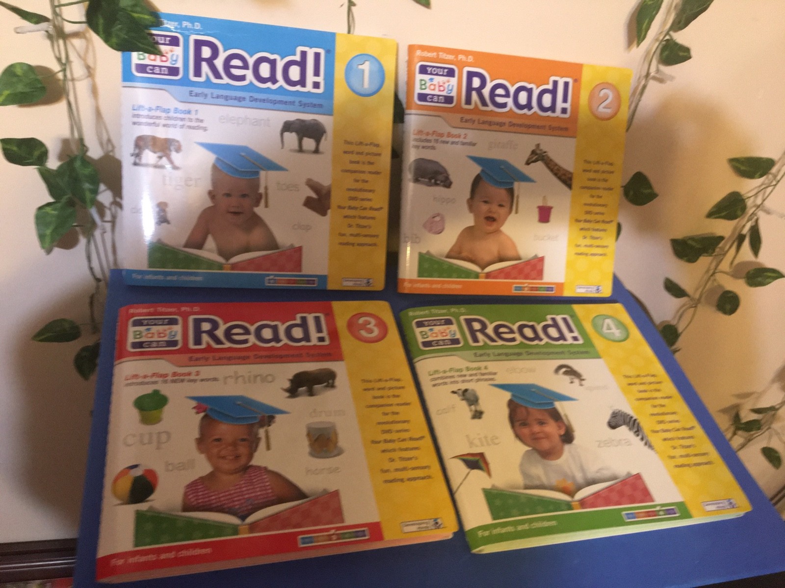 Your Baby Can Read Early Language Development System DVD Books Cards Complete
