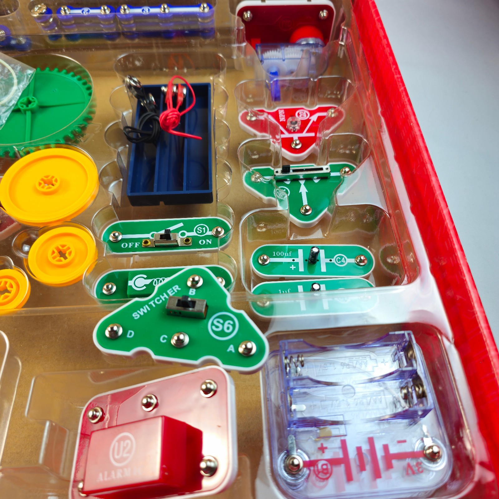 Snap Circuits Motion SCM-165 Elenco 165 Projects Missing Crawler Airplane Parts