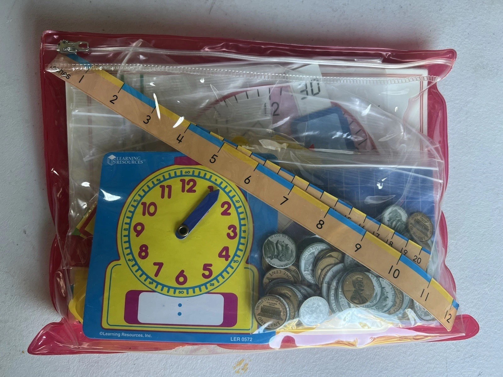 Harcourt Brace Math Manipulatives Elementary Kit