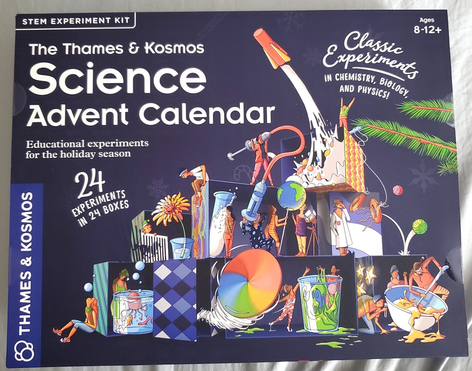 THAMES & KOSMOS ~ * SCIENCE * ADVENT CALENDAR ~ 24 EXPERIMENTS ~ NEW / SEALED