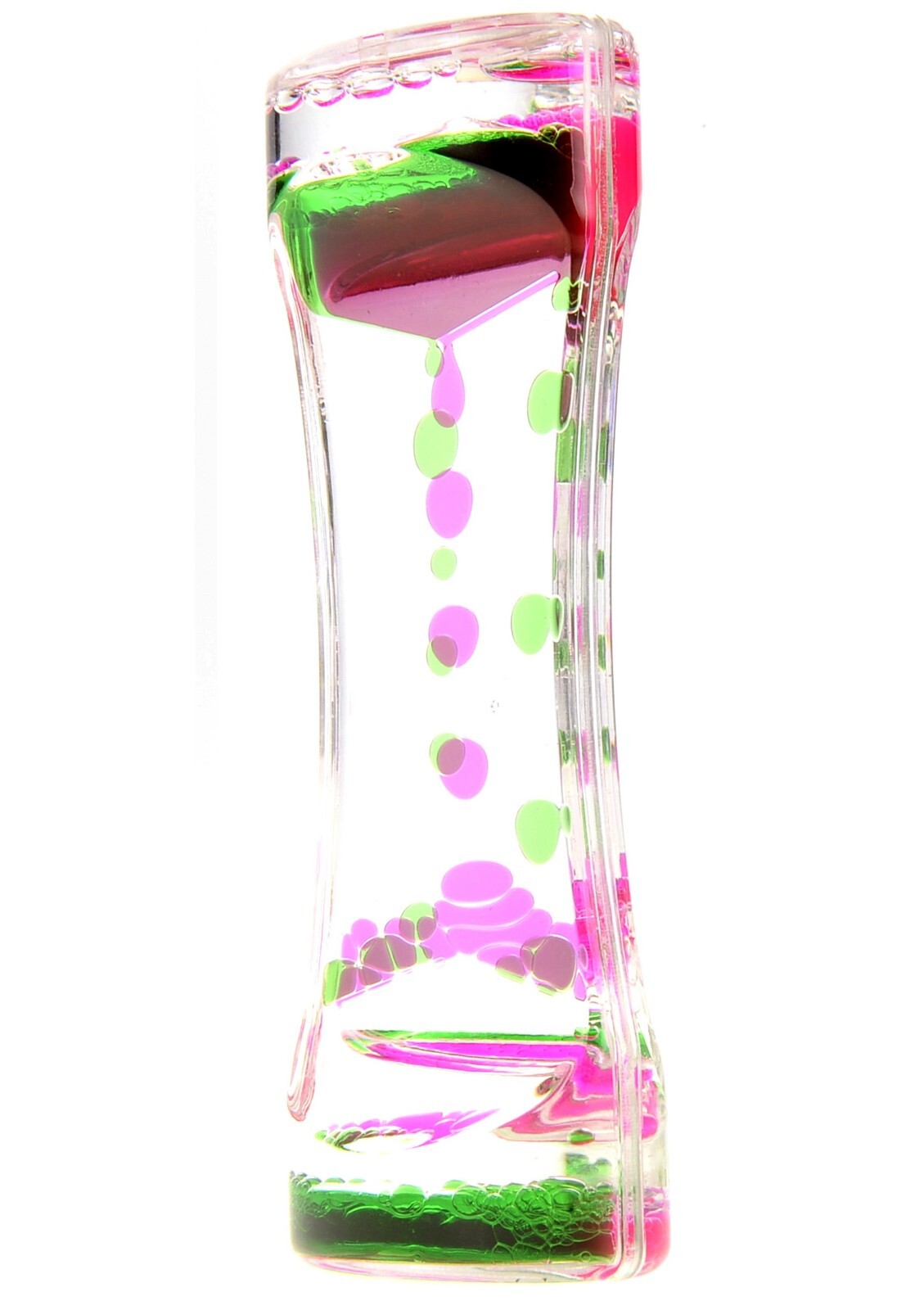 Liquid Motion Bubbler Pink & Green