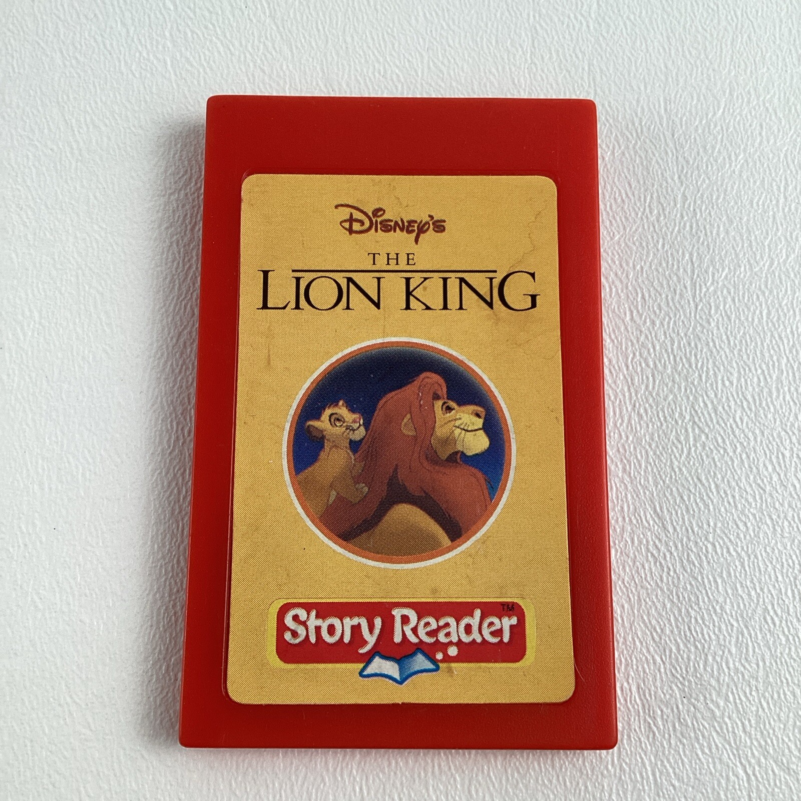 Disney The Lion King Spiral Story Reader Book Cartridge PI Vintage 2003 Simba