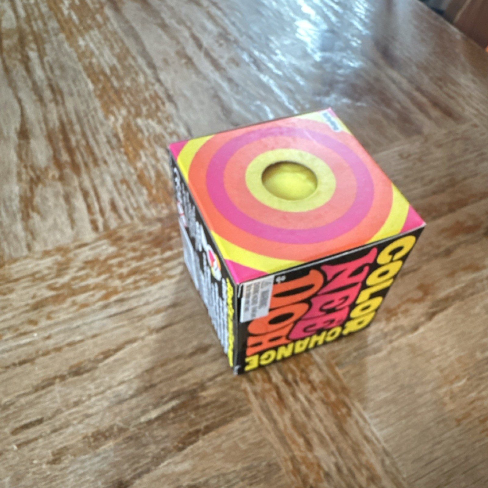 Schylling Color Change nee doh yellow squeeze toy 8-11 years 2023