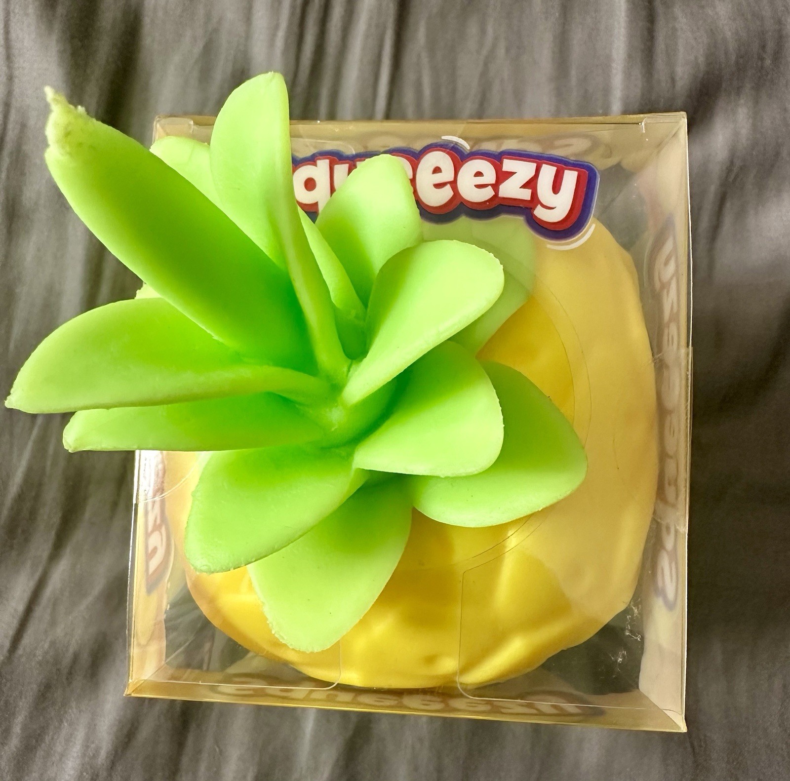 Sunny Days Squeeezy Pineapple | Sensory Squishy Toy NEW DROP FAST SHIP