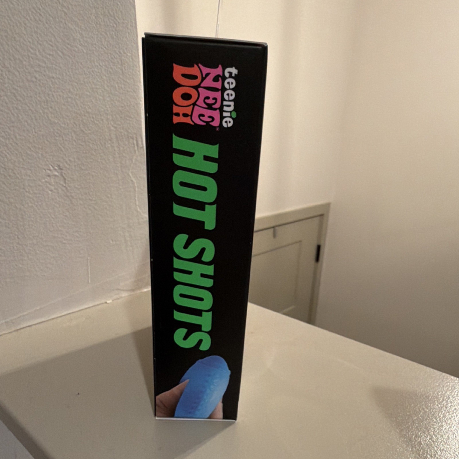 Nee Doh Teenie Hot Shots Tactile Squeeze Toy Set Red Green Pink Blue Ages 3+