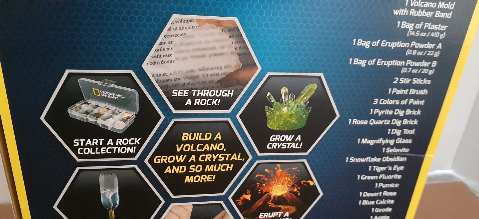 National Geographic Mega Science Series Earth Science Kit 15+ STEM Activities