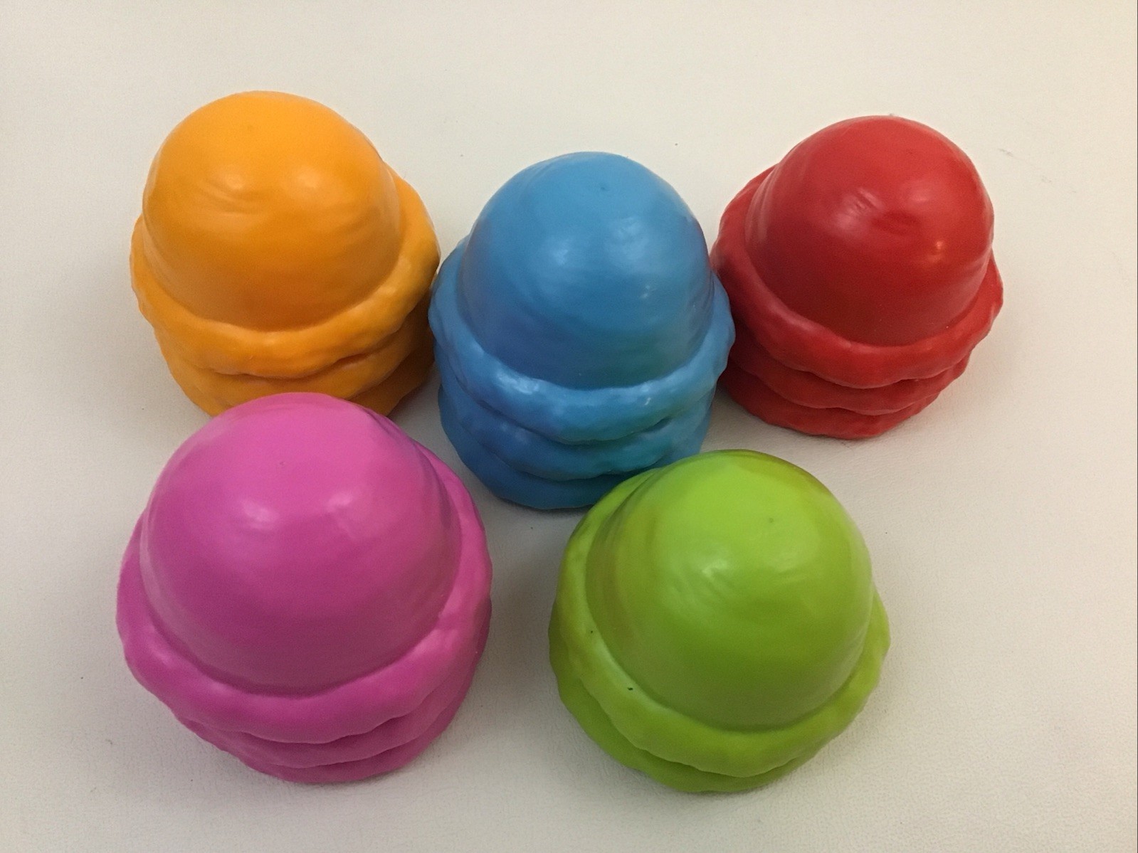 Lakeshore Counting Cones Colors Counting Pretend Food Replacement pcs Heavy LotH