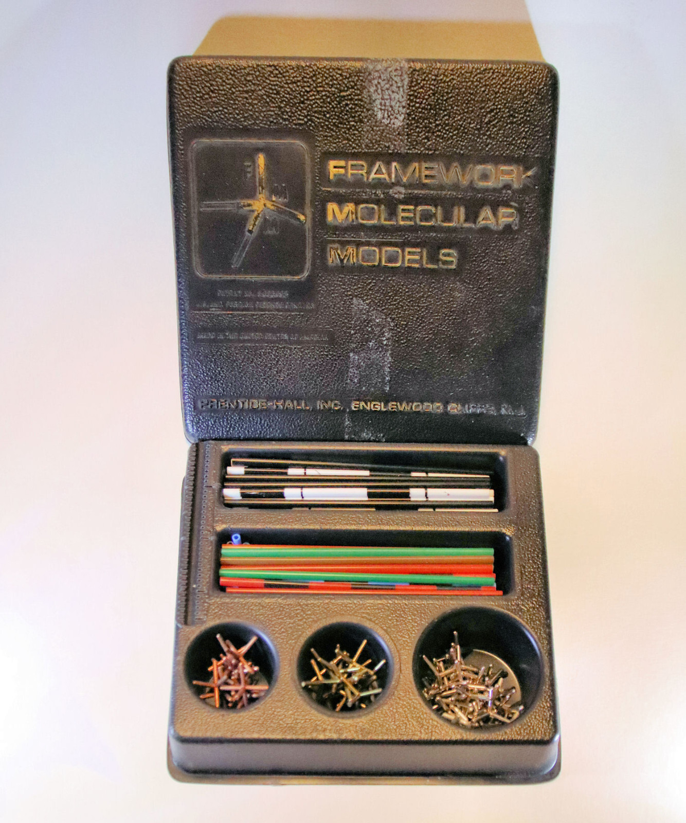 1960’s Science Education 3D Framework Molecular Model Kit by Prentice-Hall