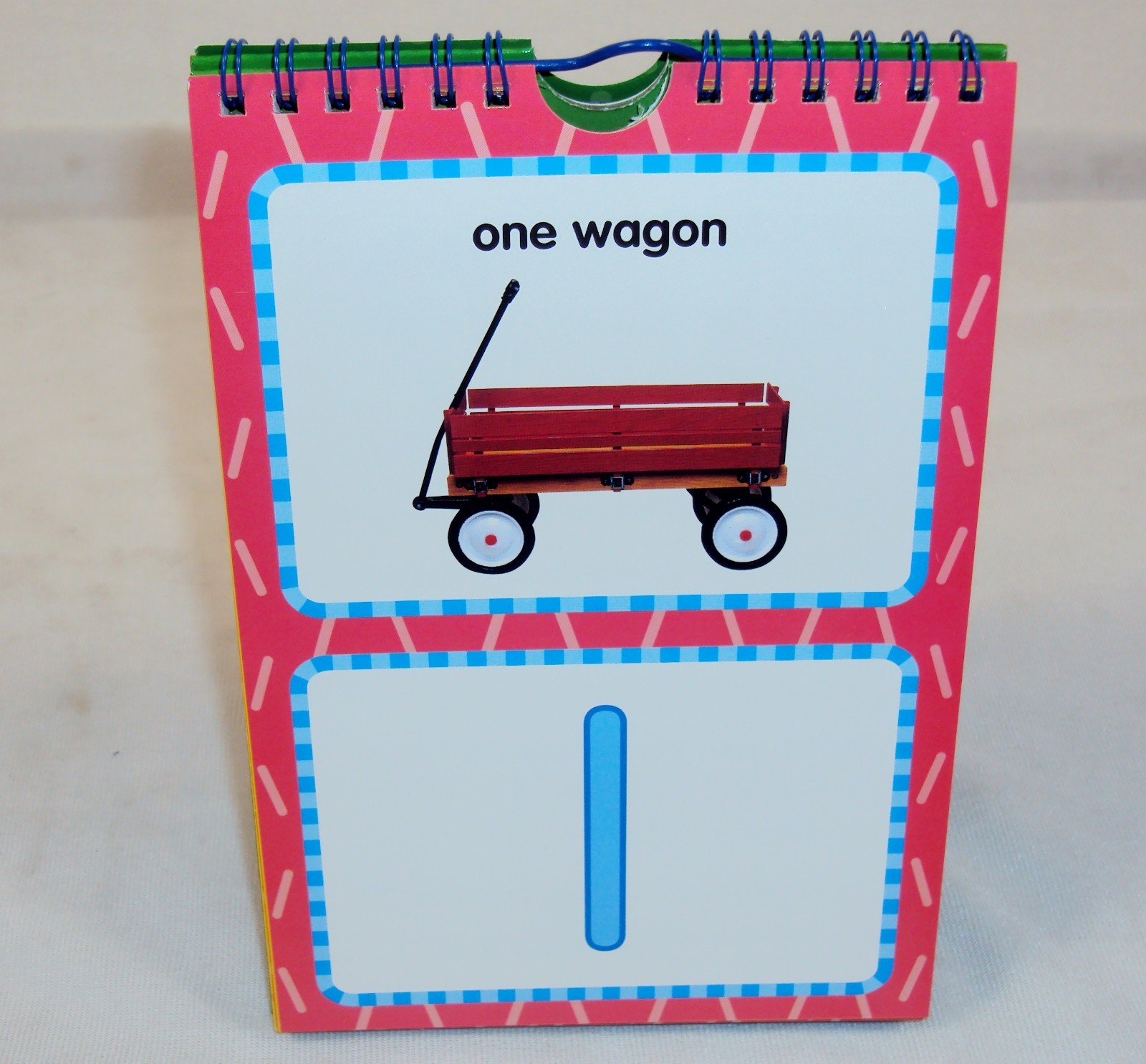 Flip Over Learning NUMBERS ~ Active Minds Flash Card Book For Parents & Children