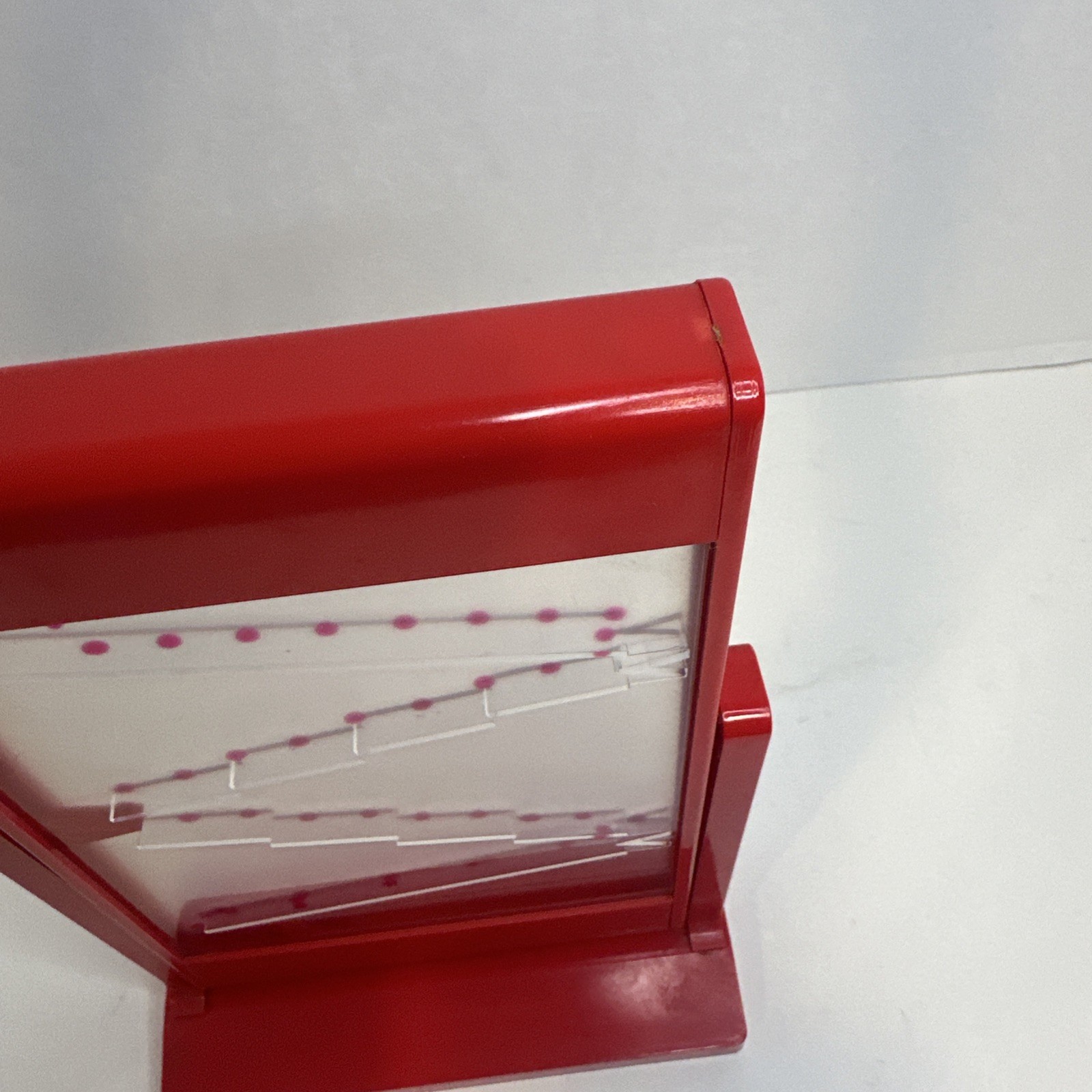 Vintage Liquid Motion Timer Zig Zag Bubbler Sensory Toy, Italy, Rare & Working!