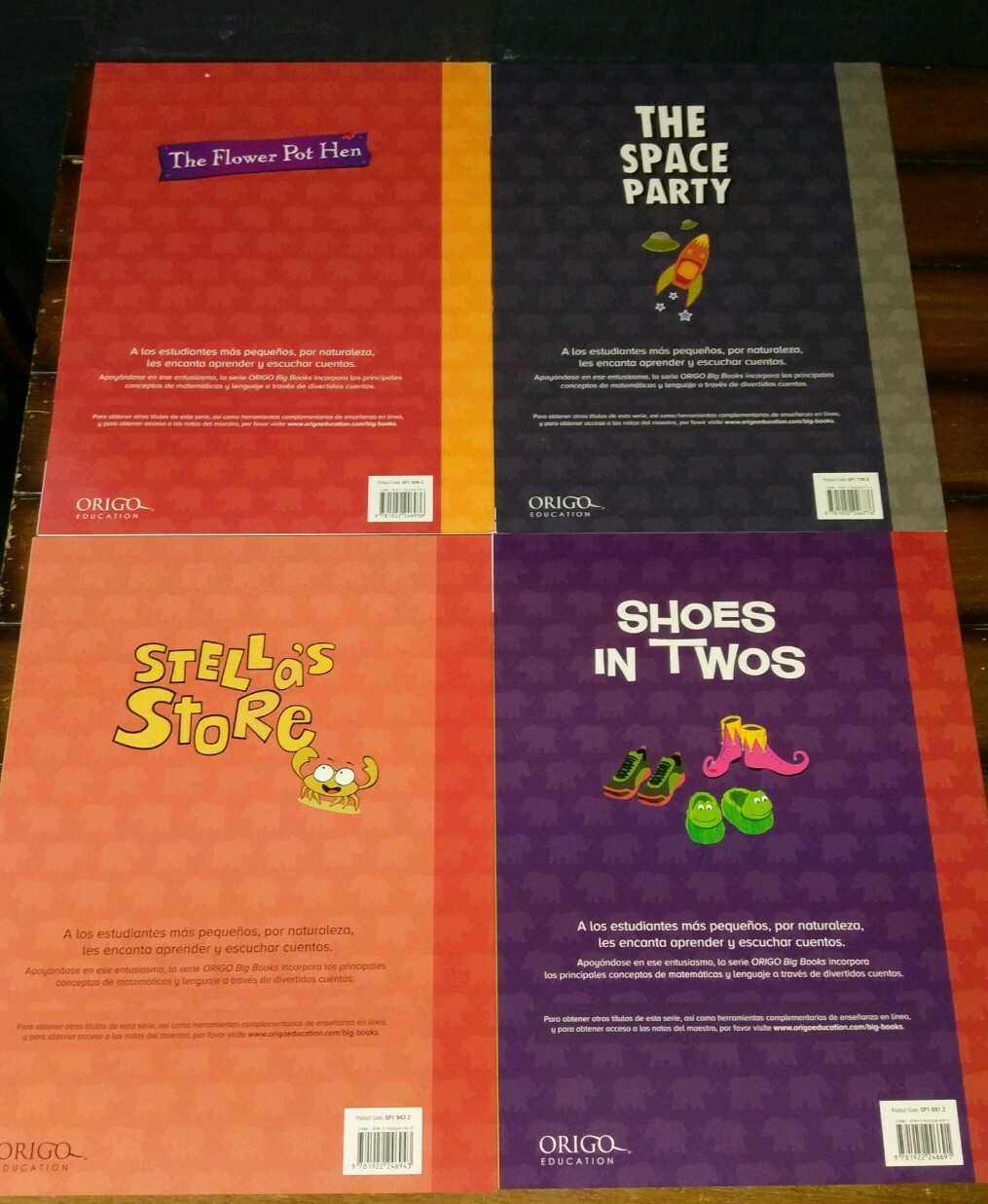 NEW 12 Orgio Education Big Books Math School Home School Books Spanish Edition