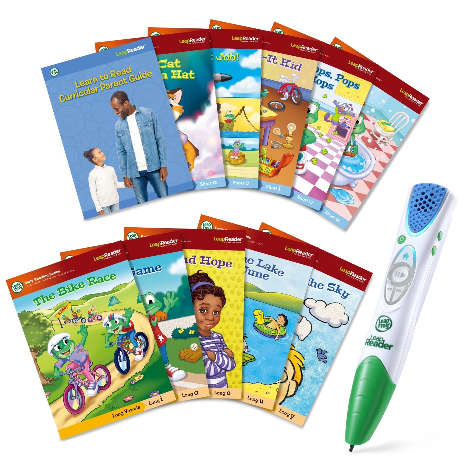 LeapFrog LeapReader Learn-to-Read 10-Book Mega Pack with Accessories Toy