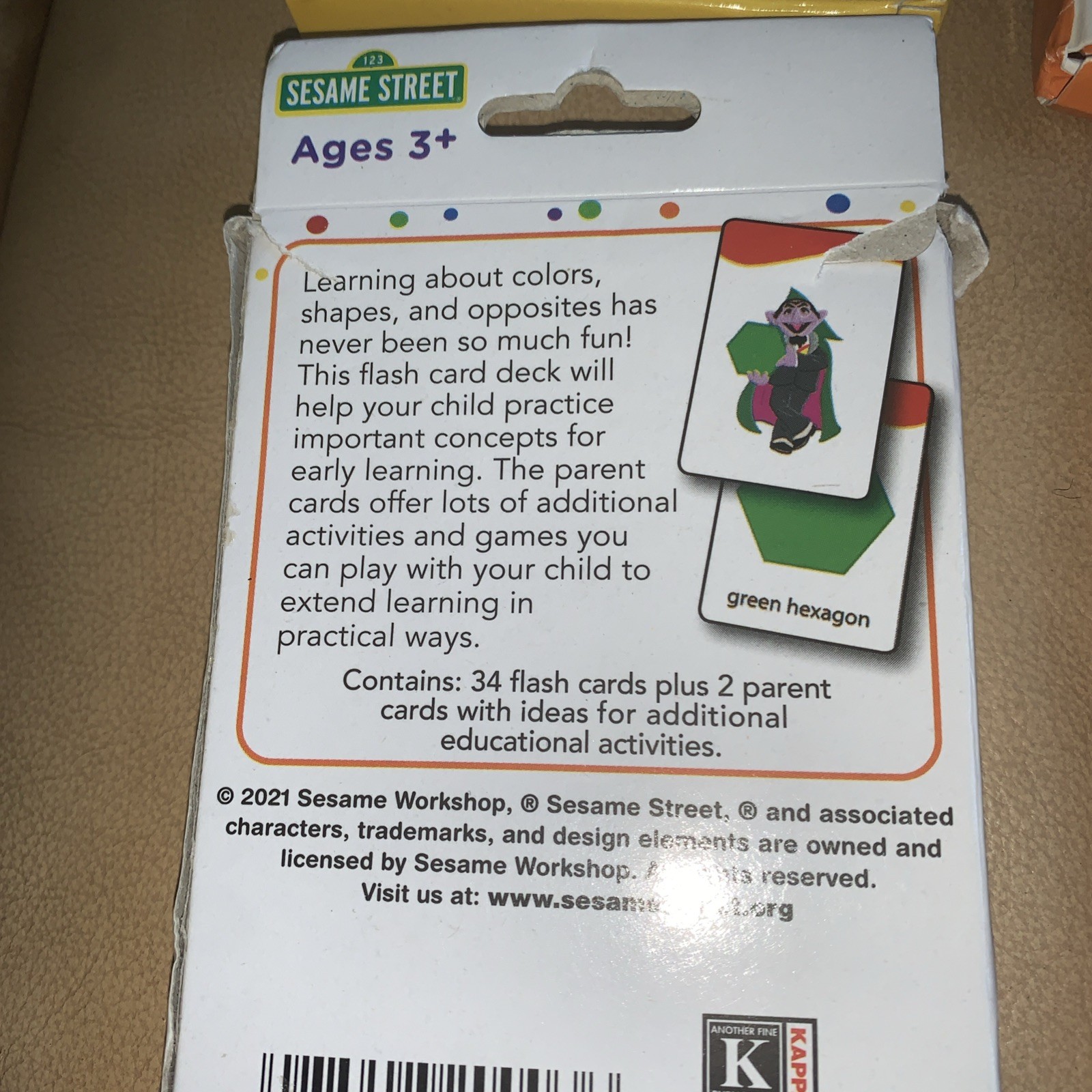 NEW Disney, Playskool, PBS Set of 9 Flash Cards for Kids 36 Cards In Each Pack