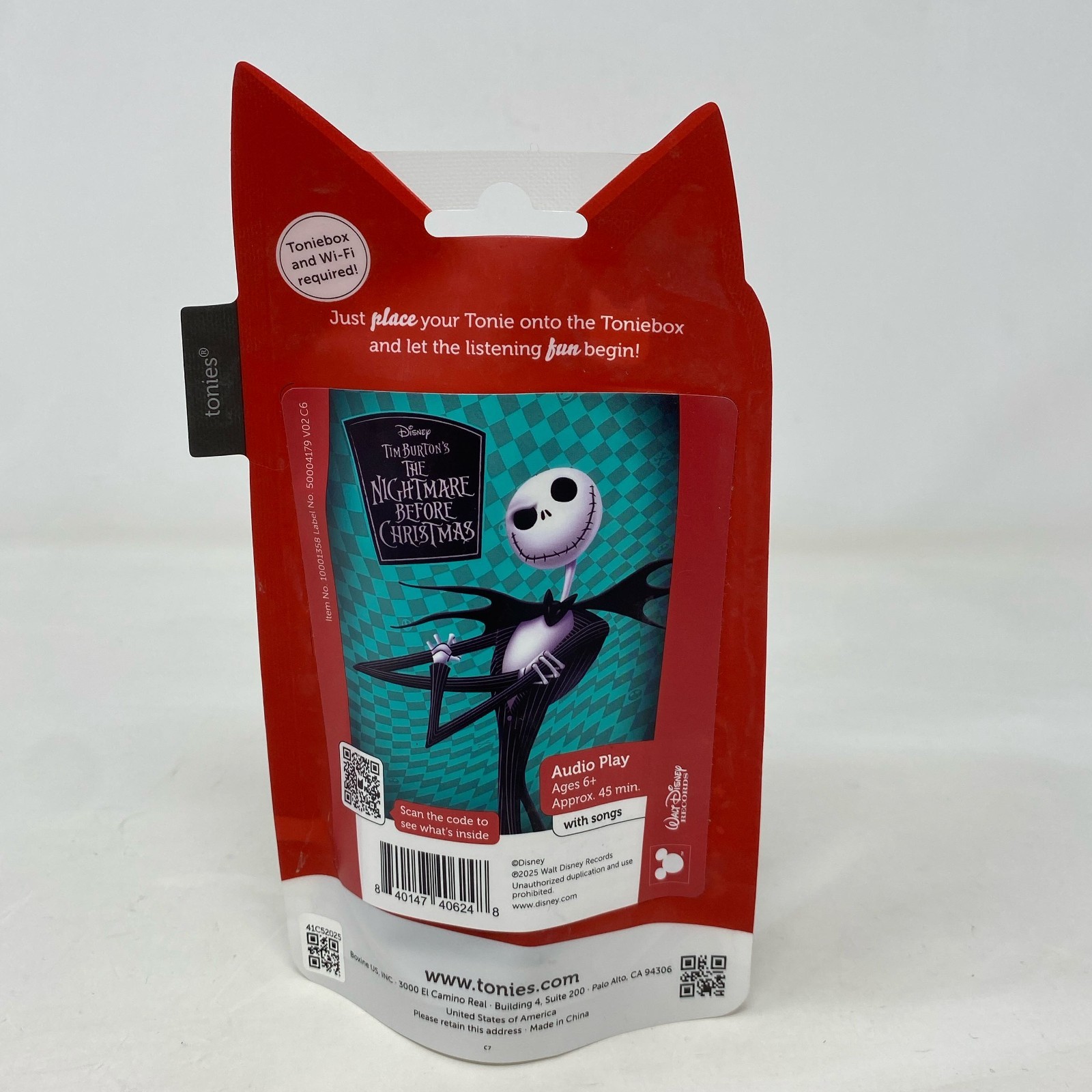 tonies Disney Jack Skellington Tonie – Nightmare Before Christmas, Multi