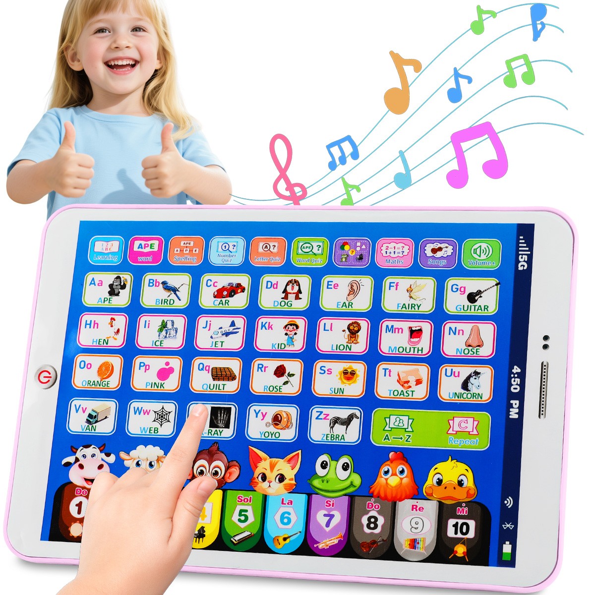 54 Key Electric Digital Music Piano Keyboard Organ for 3-14 Years Old Boys Girls