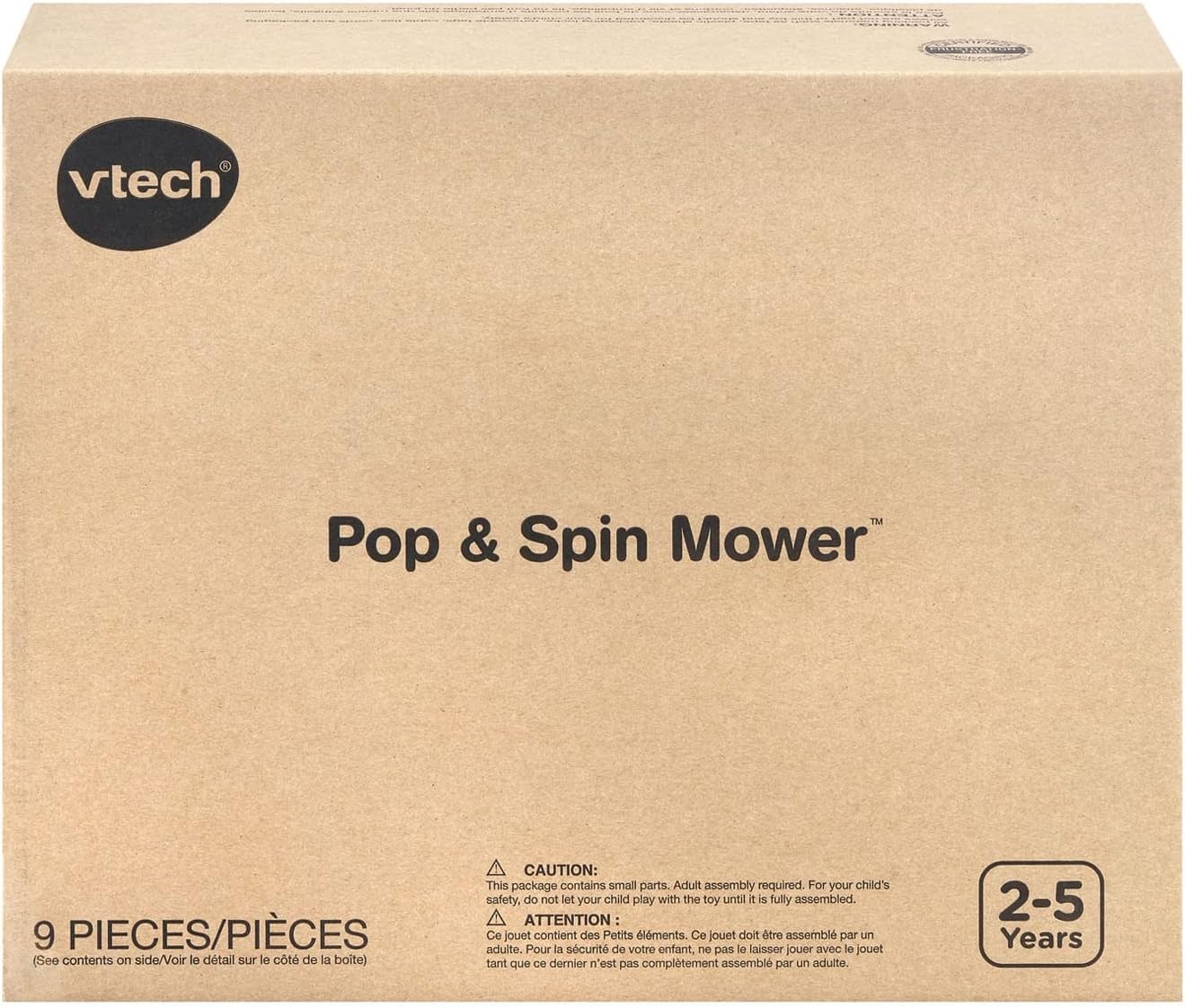 VTech Pop and Spin Mower (Frustration Free Packaging- English Version)