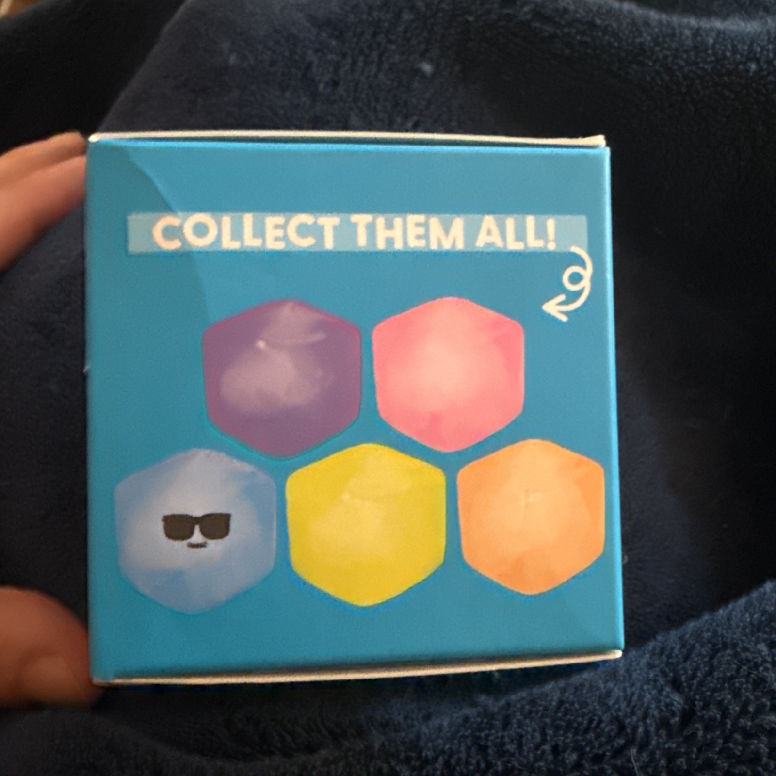 J’Adore Cool Cube Squishy TikTok Viral Stress Toy Super Soft Fidget Target Blue