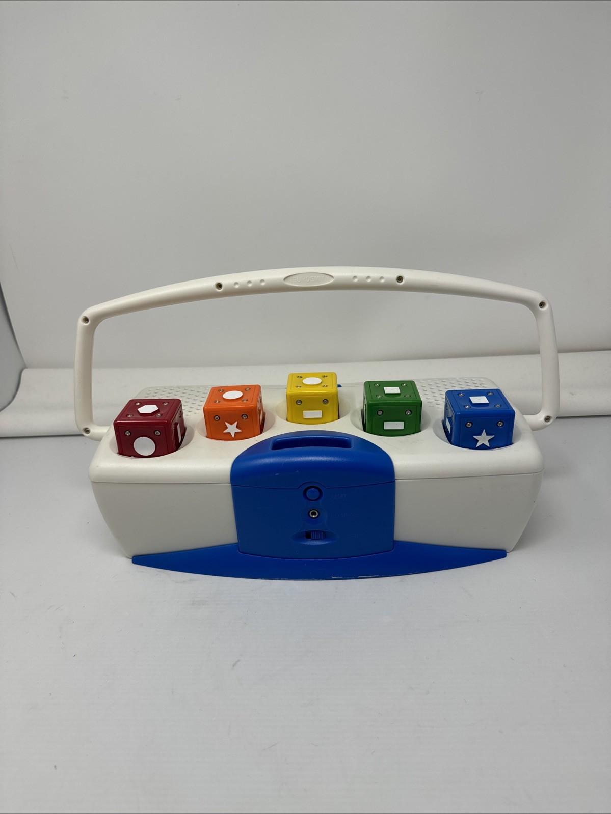 Vintage 1998 Neurosmith Music Block Player 5 Blocks NO Cartridge READ