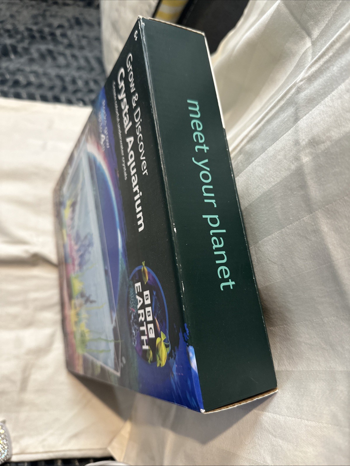 BBC Earth Grow & Discover Crystal Aquarium Grow Up To 4” Never Used Still Boxed