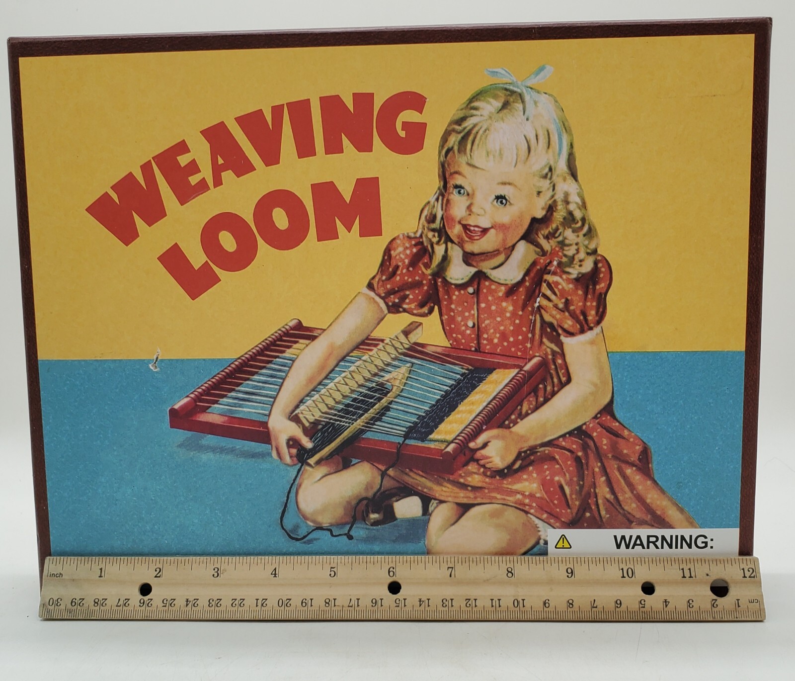 Retro Range Toys and Games Weaving Loom Designed In Great Britain