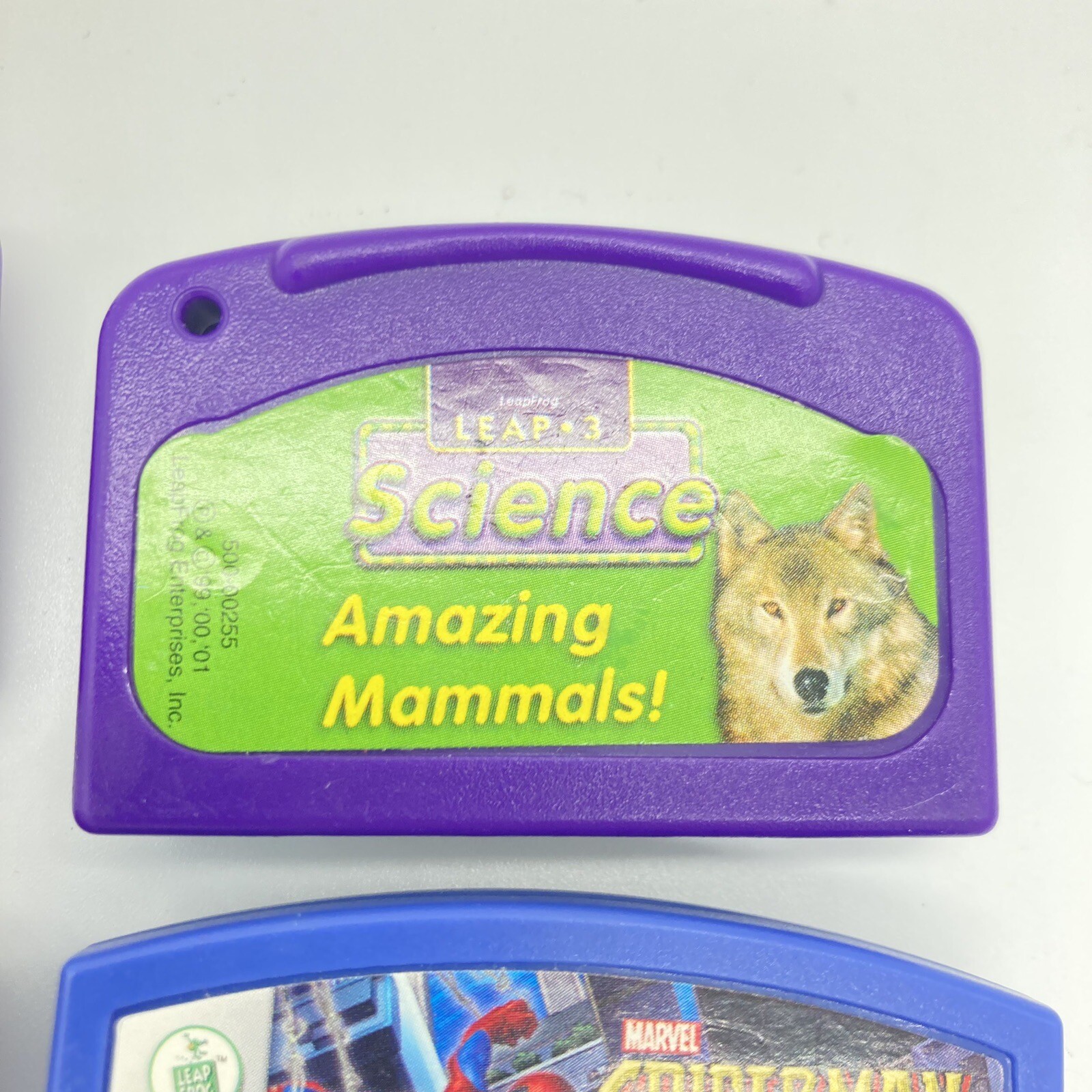 Leapfrog LeapPad cartridges Lot 6 Disney Spiderman The Lion King, Finding Nemo