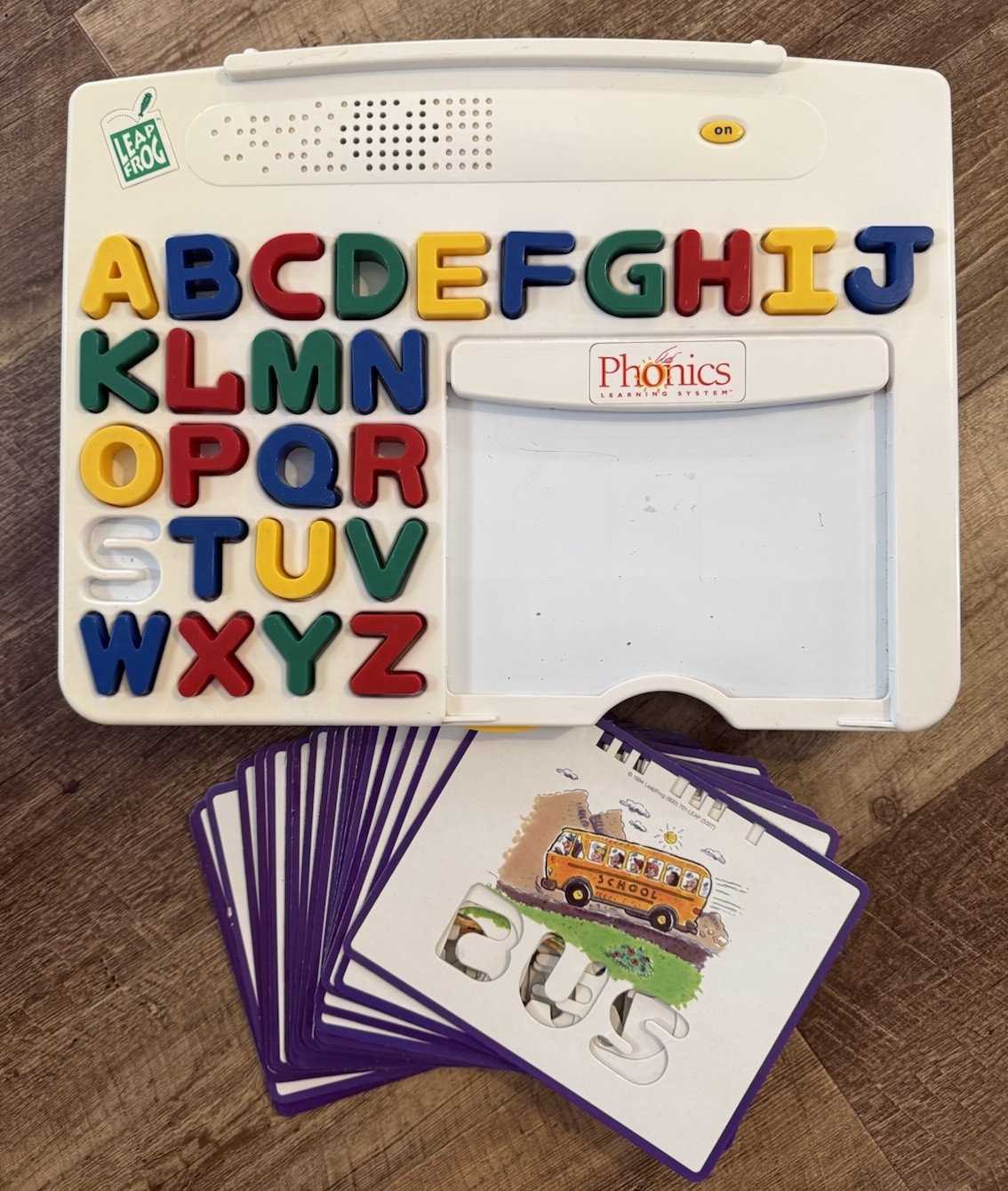 Vintage 1995 Leap Frog Phonics Desk Learning System – WORKING!