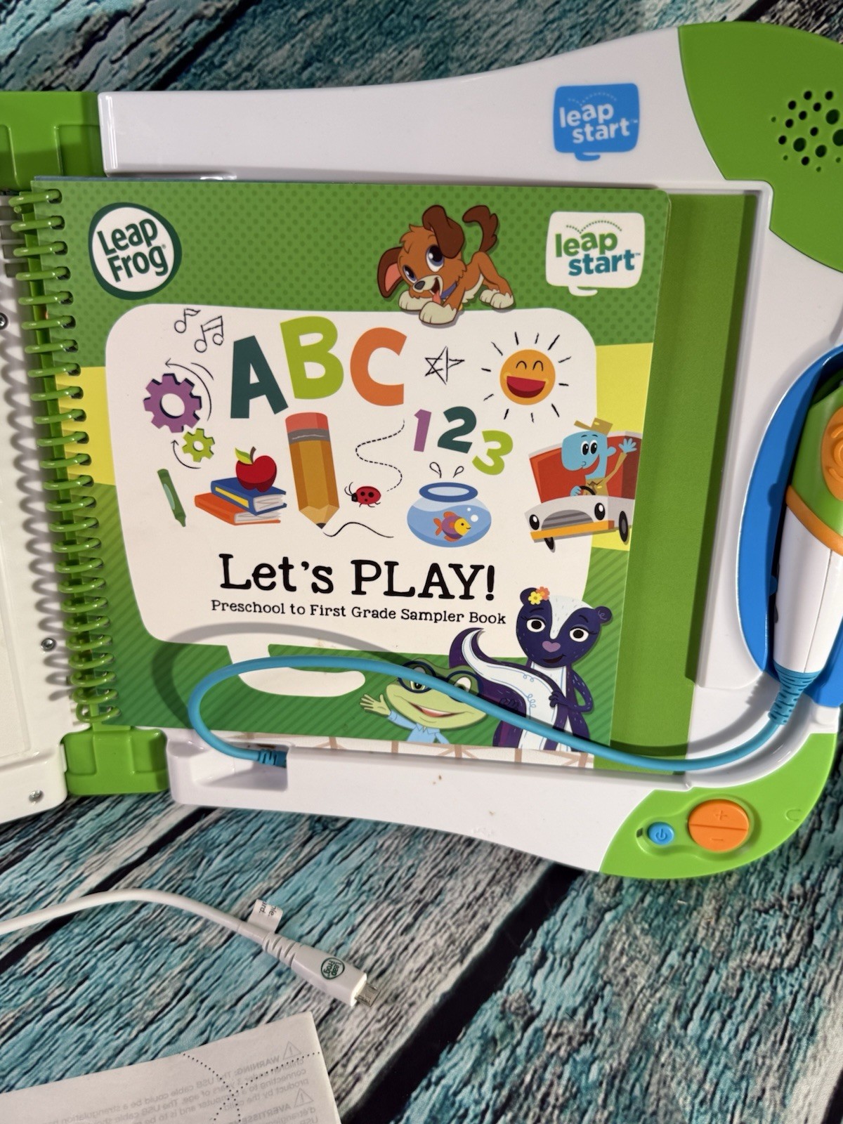 LeapFrog LeapStart Interactive Learning System Let’s Play Book 2016