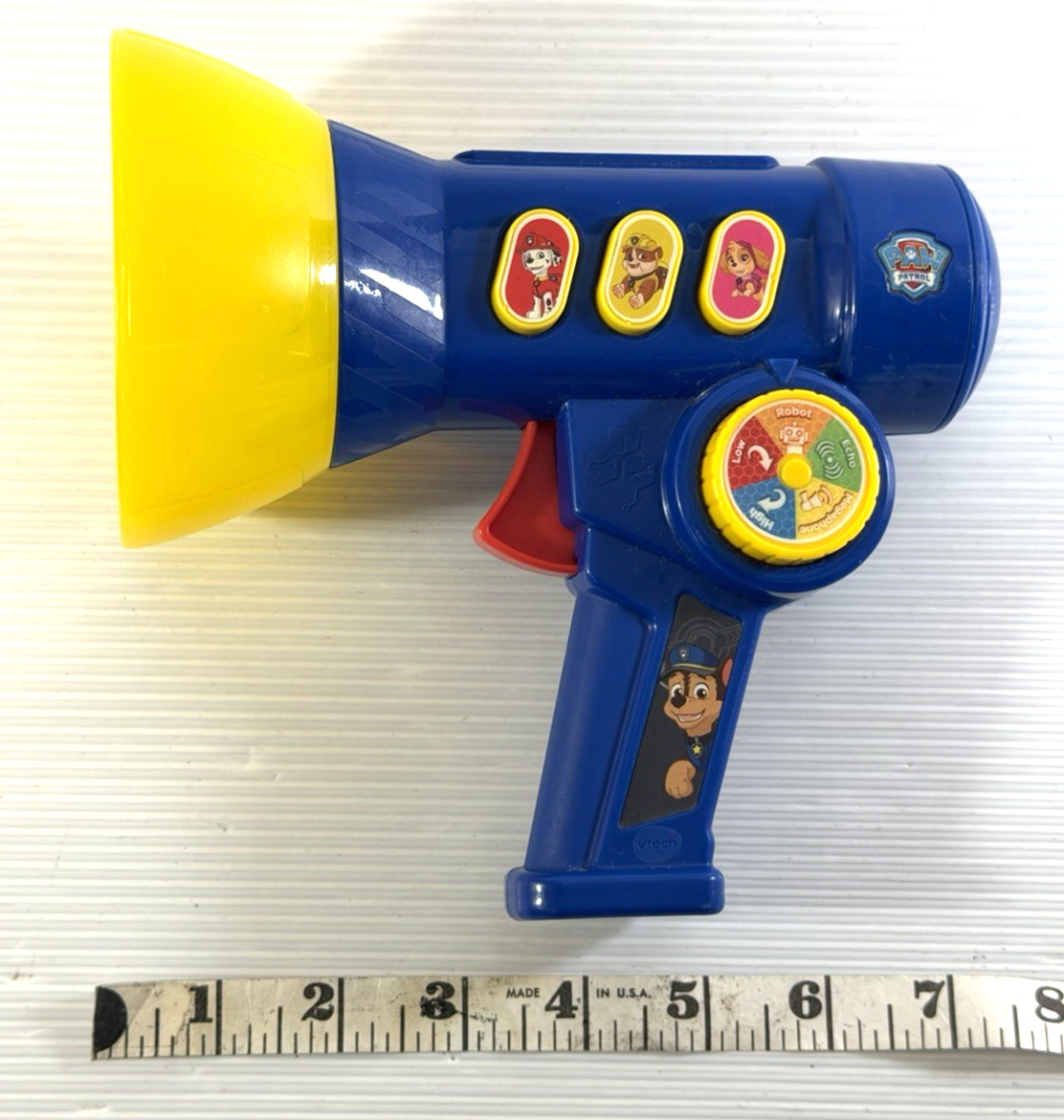 Vtech Paw Patrol Megaphone Voice Changer Pup Rescue Ryder Chase 2018 Spin Master